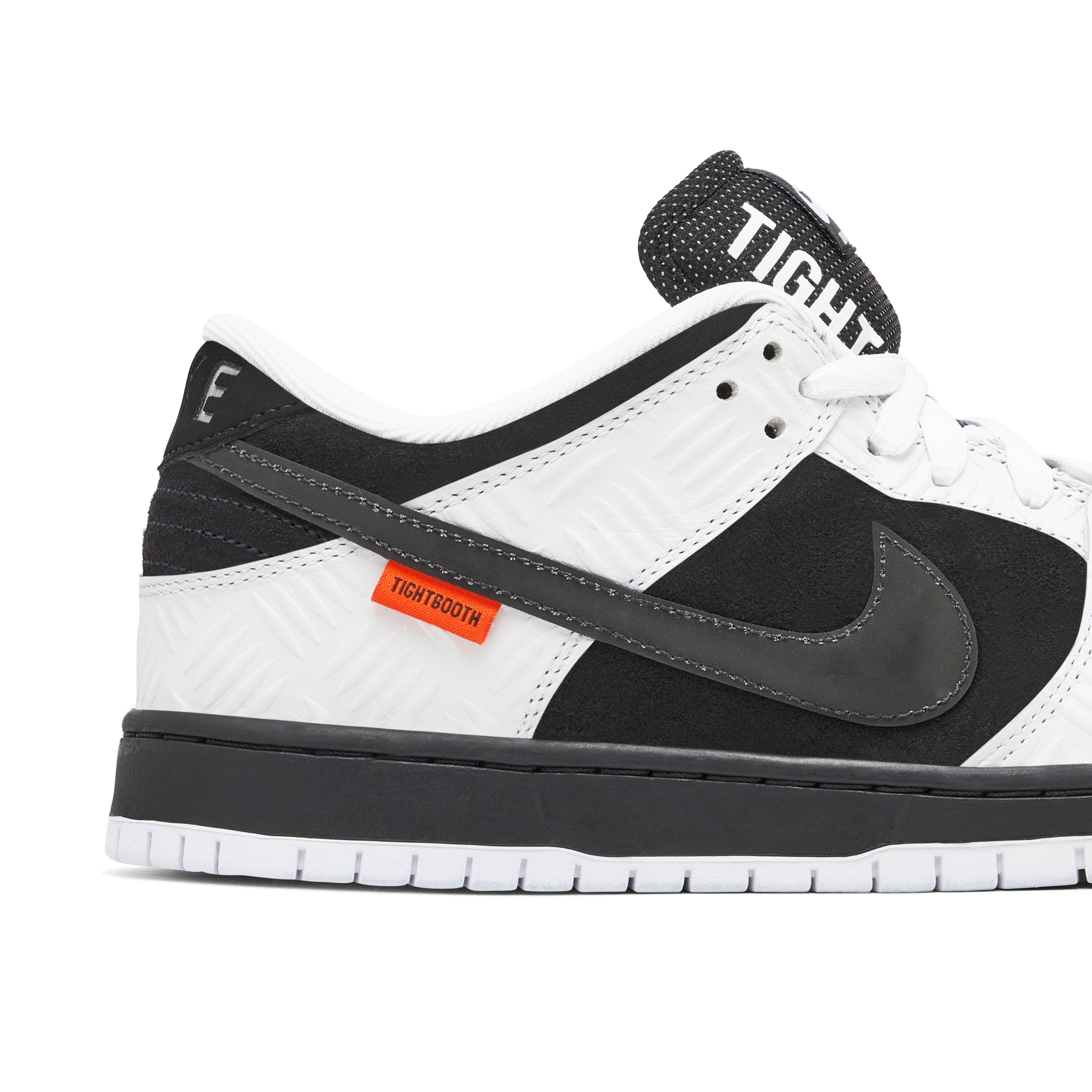 Nike SB Dunk Low x TIGHTBOOTH White Black