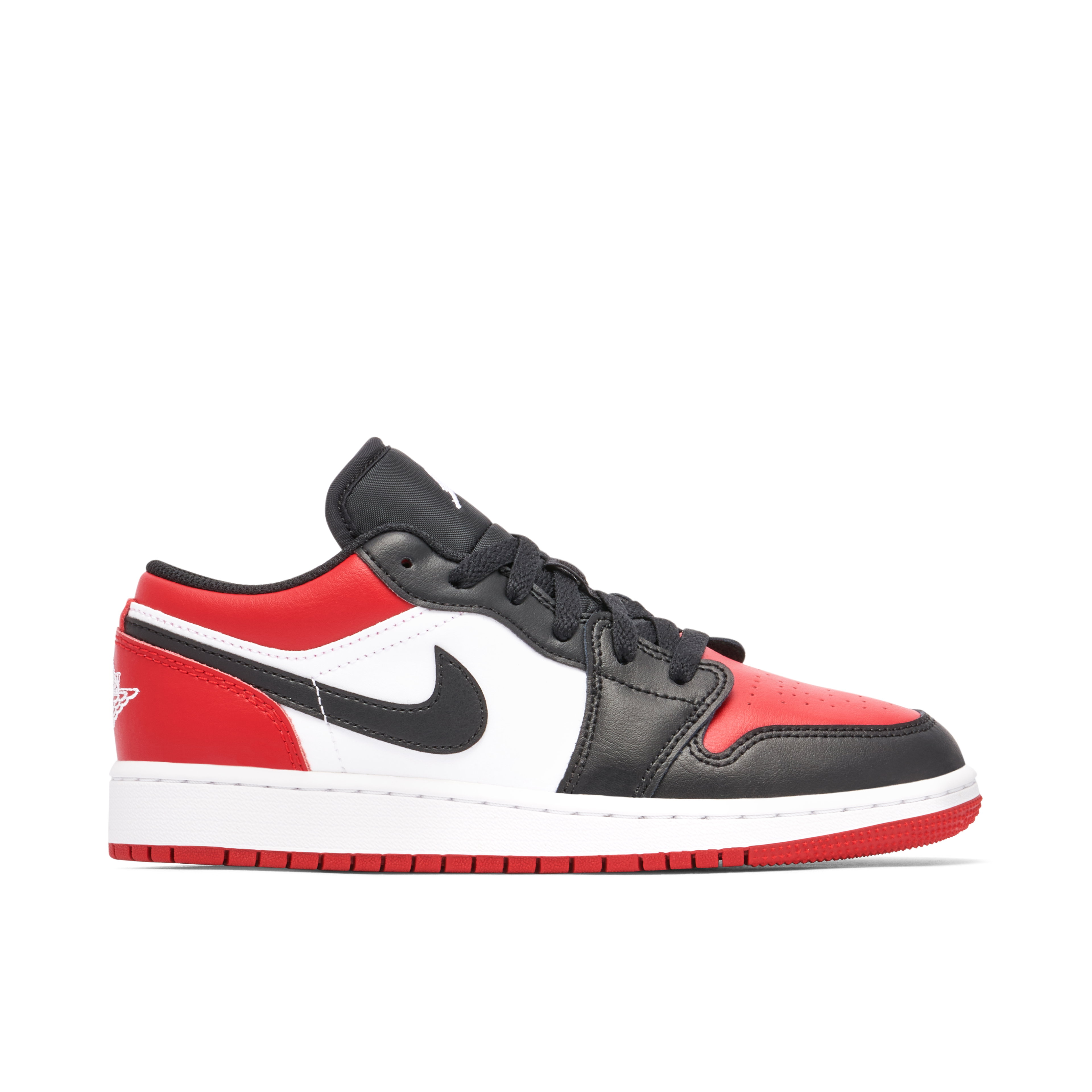 Air Jordan 1 Low Bred Toe GS