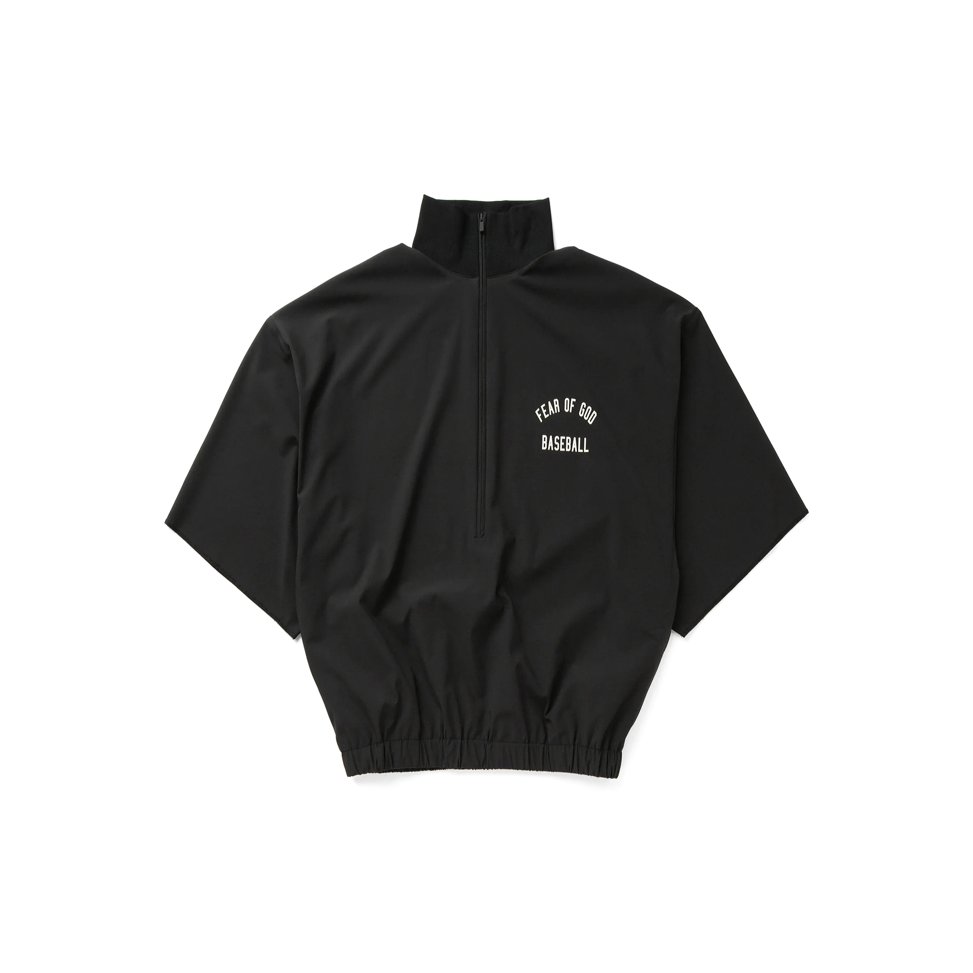 Fear Of God Essentials Mlb 3/4 Sleeve Half Zip Jacket