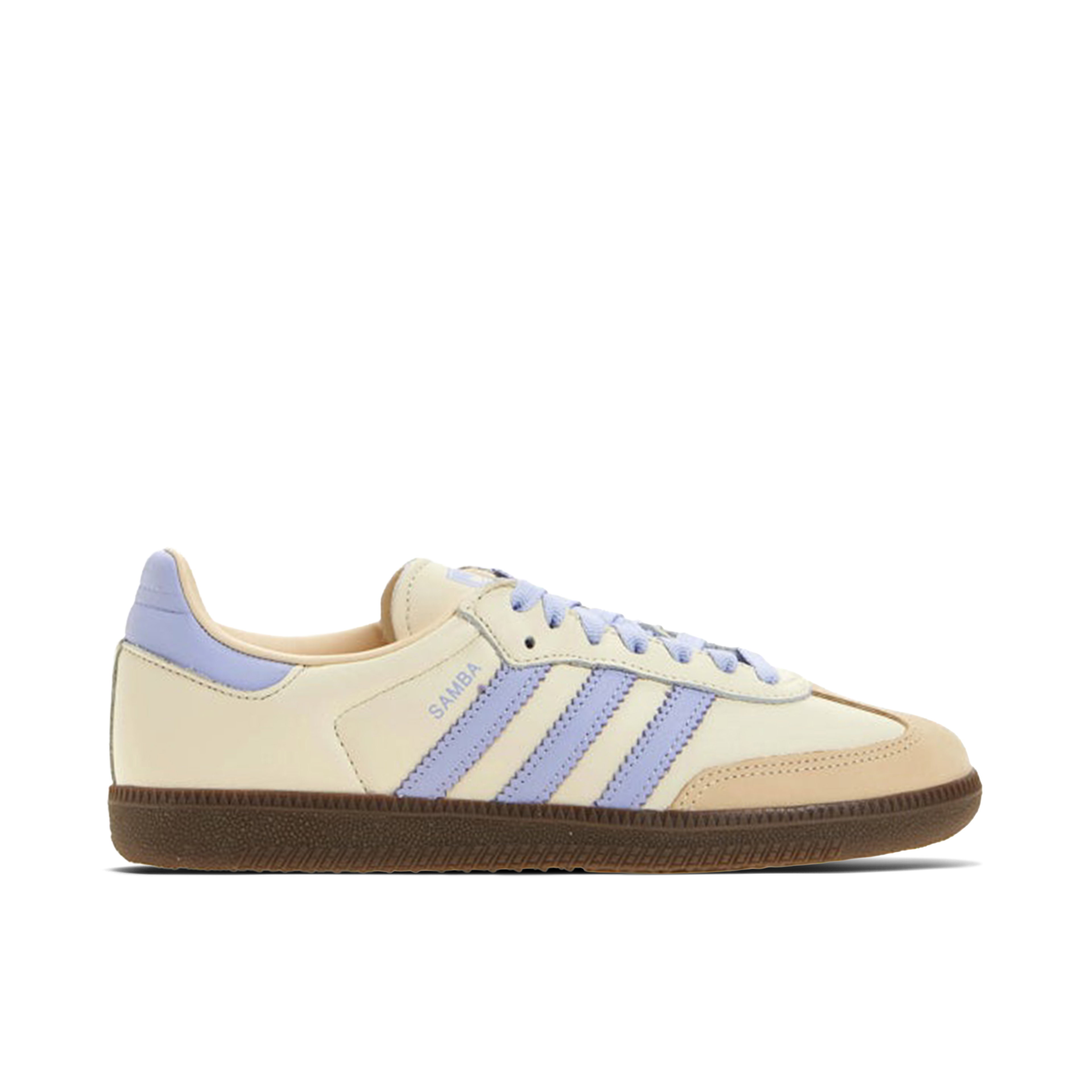 Adidas Samba OG Cream White Violet Womens