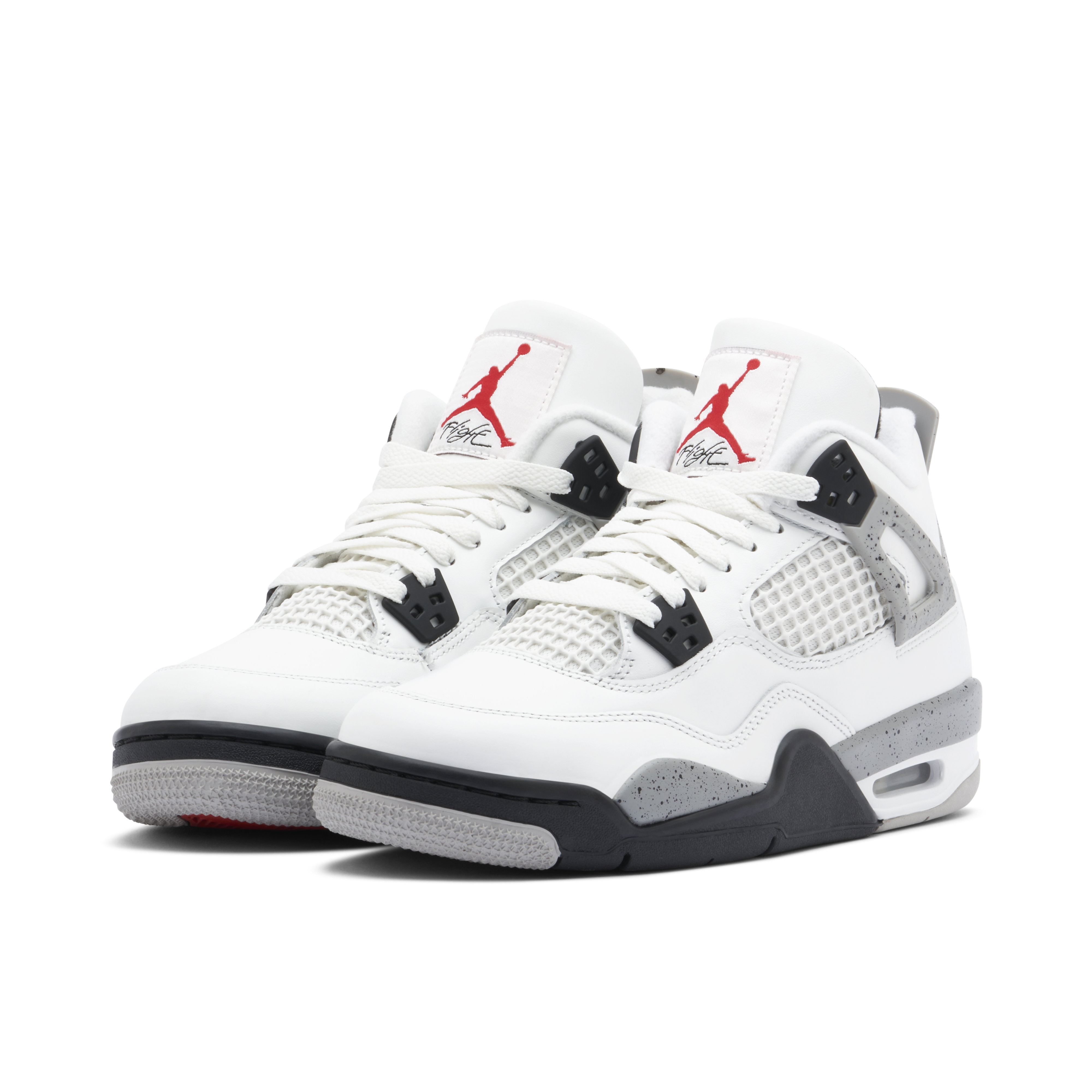 Air Jordan 4 Retro White Cement (2025) GS | IB4171-100 | Laced