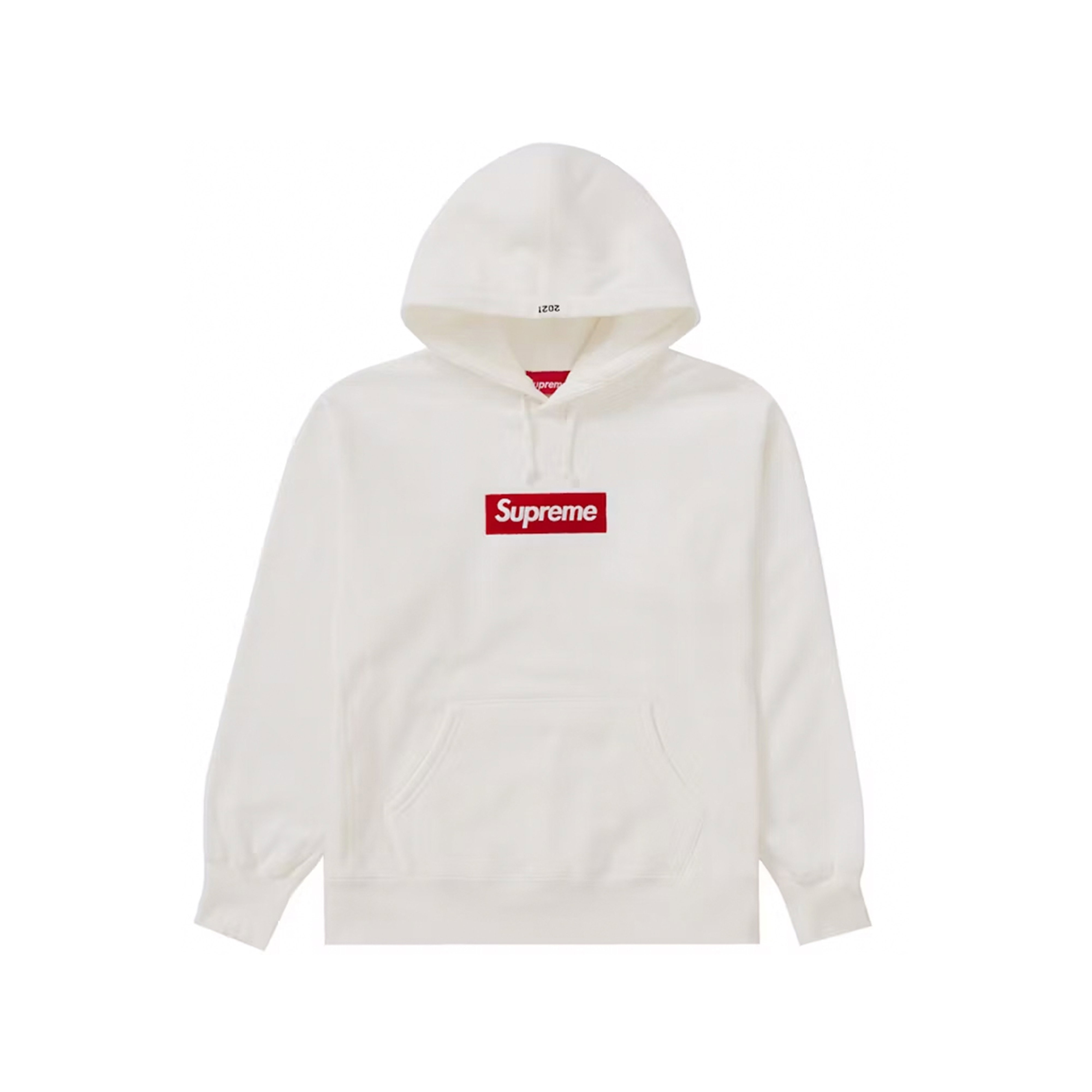 Supreme Box Logo Hooded Sweatshirt (FW21) White | SUPREME-00223