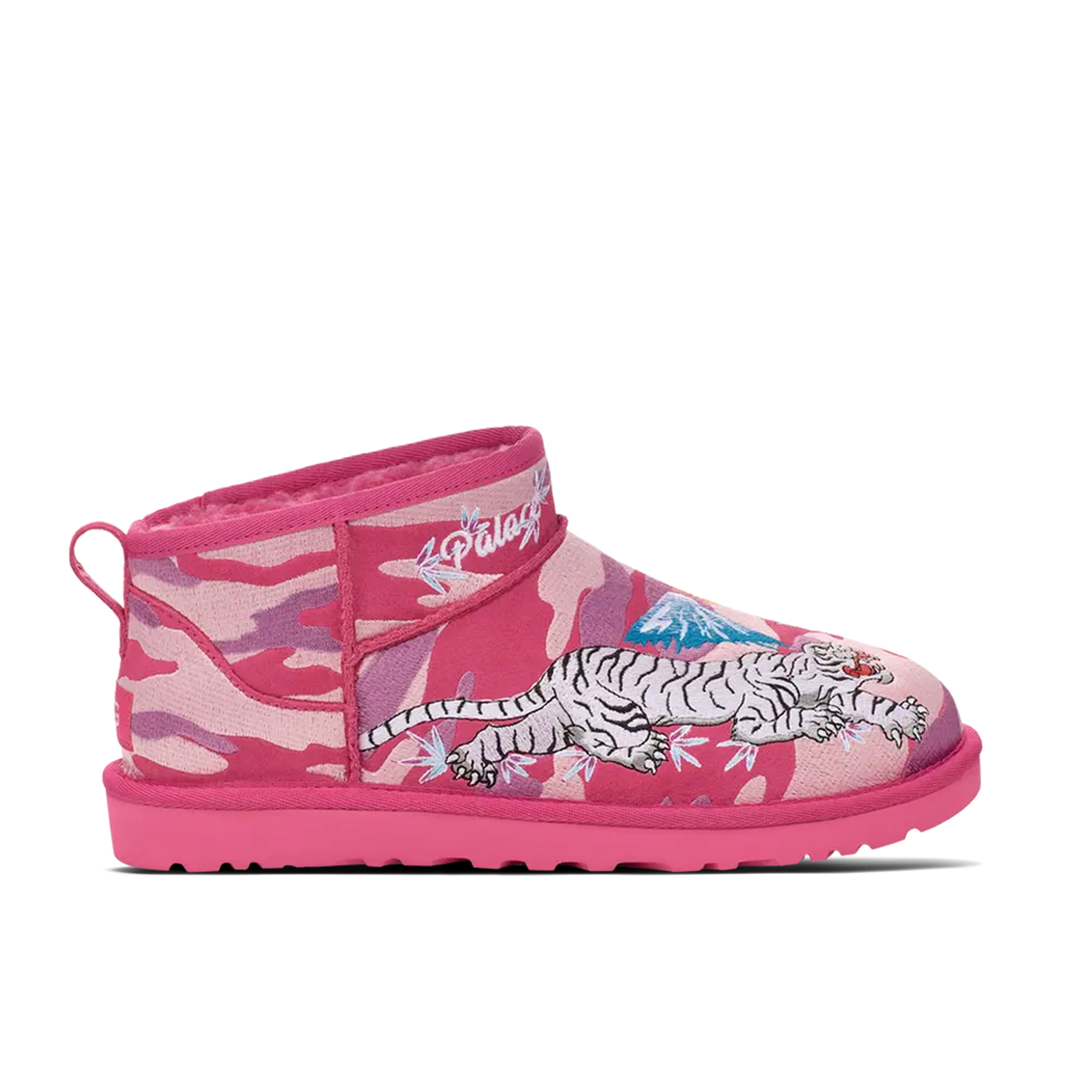 UGG Classic Ultra Mini Boot Palace Pink Camo | 1172071-PKC | Laced