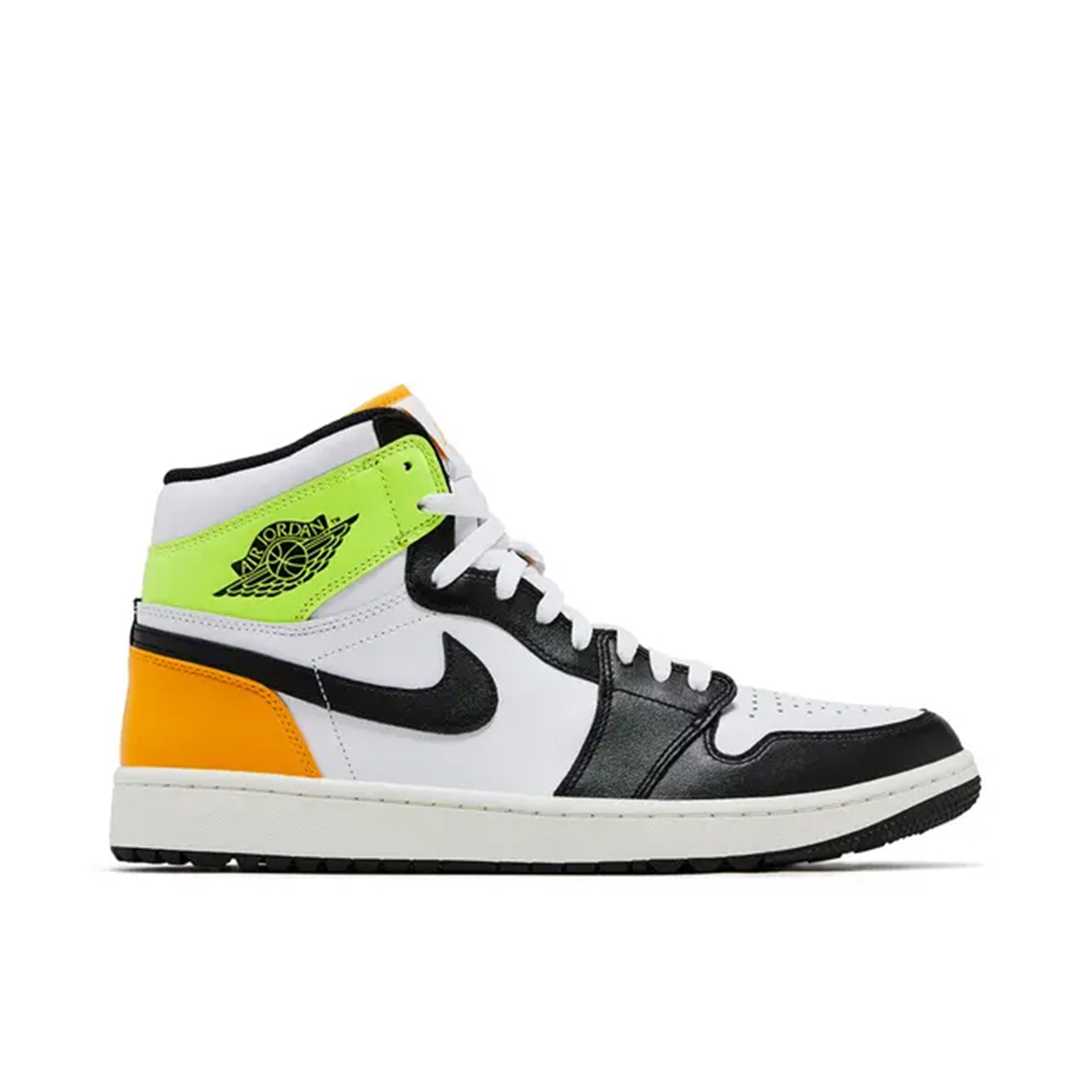 Air Jordan 1 Retro High Golf White University Gold Volt Black