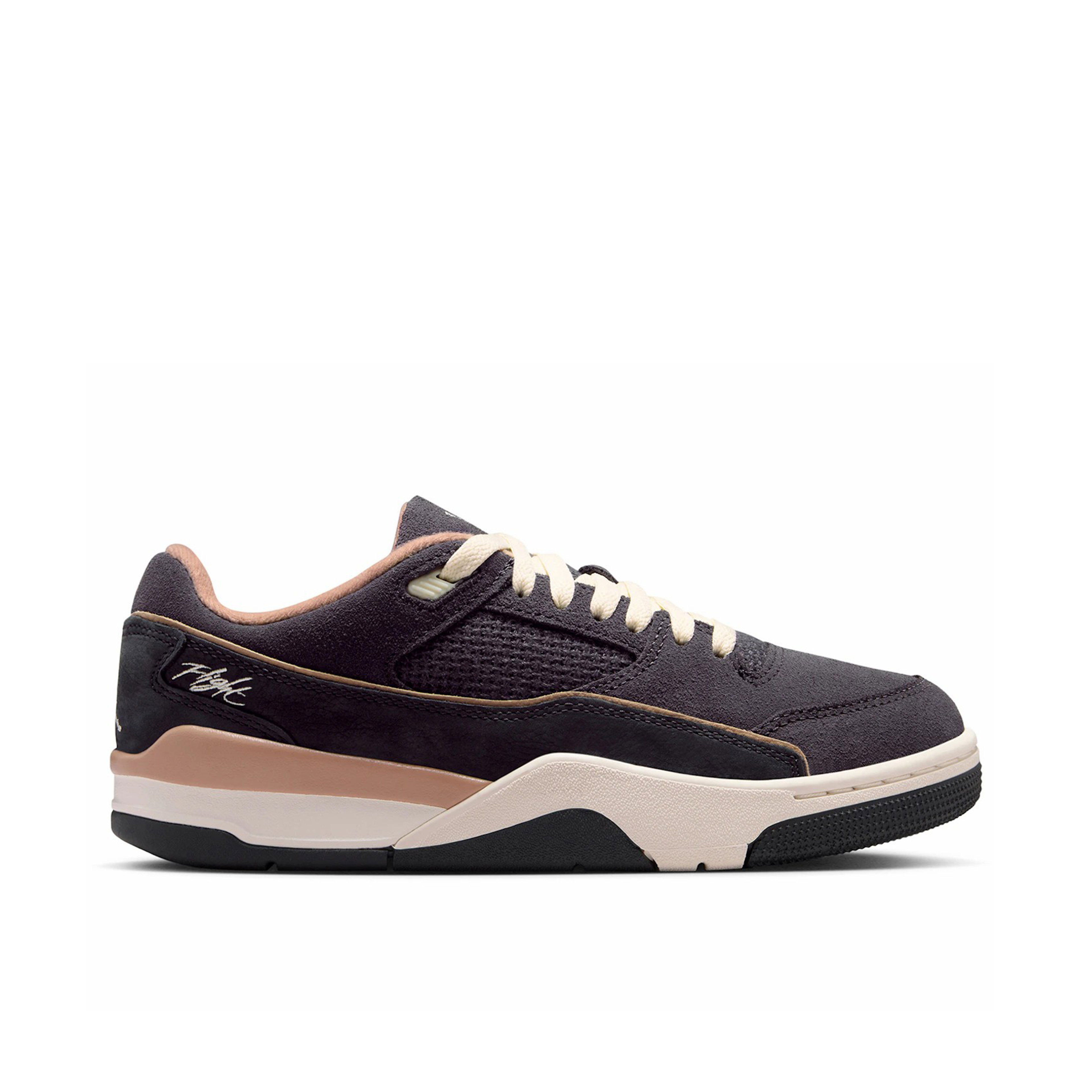 Air Jordan Flight Court Black Rattan Coconut Milk Womens