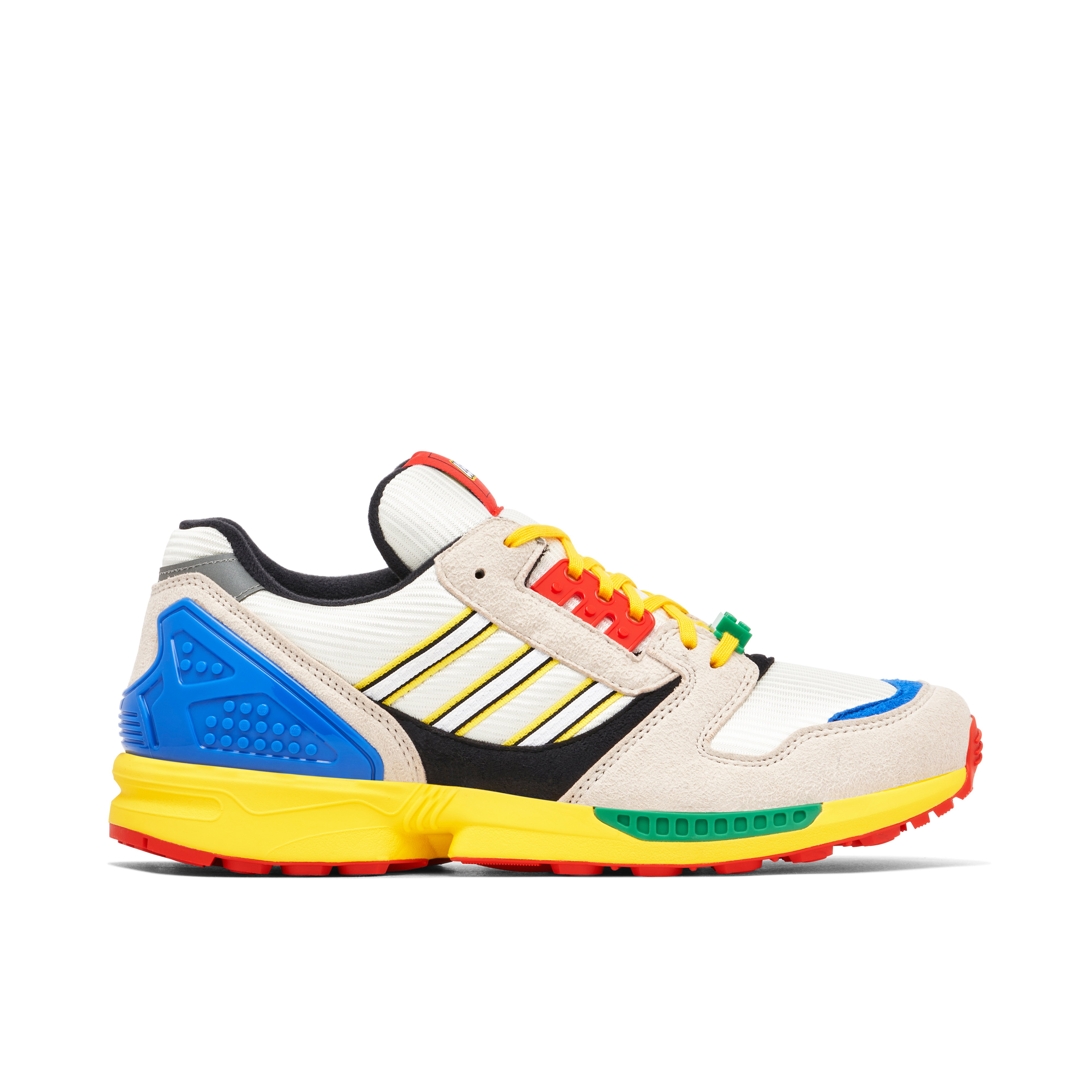LEGO x adidas ZX 8000 Yellow Blue | FZ3482 | Laced