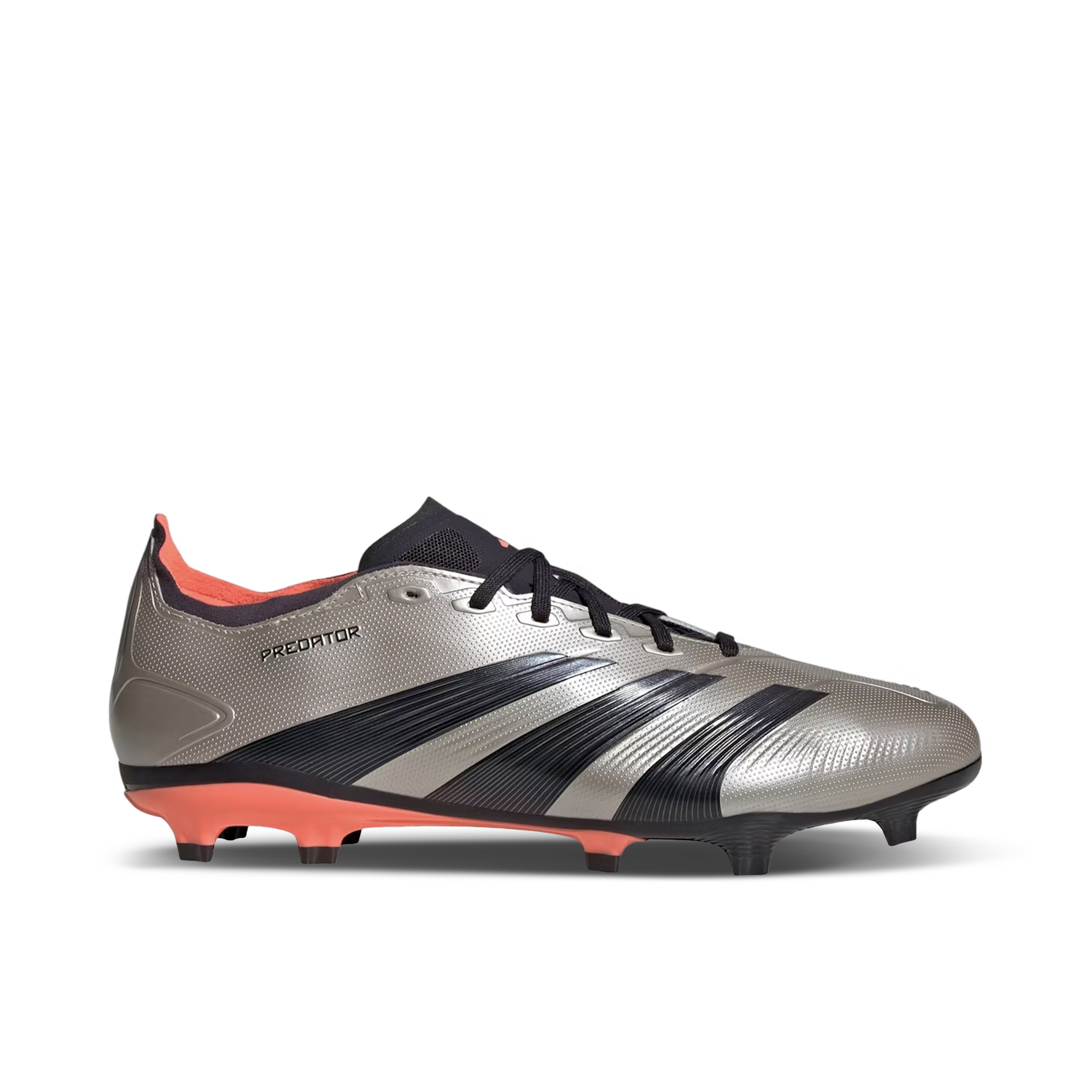 Adidas Predator League FG Platinum Metallic Aurora Black Turbo