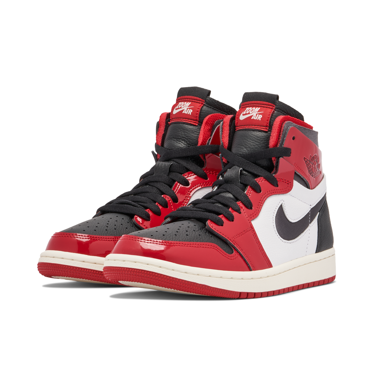 Air Jordan 1 Zoom CMFT Patent Chicago Womens | CT0979-610 | Laced Air Jordan 1 Zoom CMFT Patent Chicago Womens | CT0979-610 | Laced
