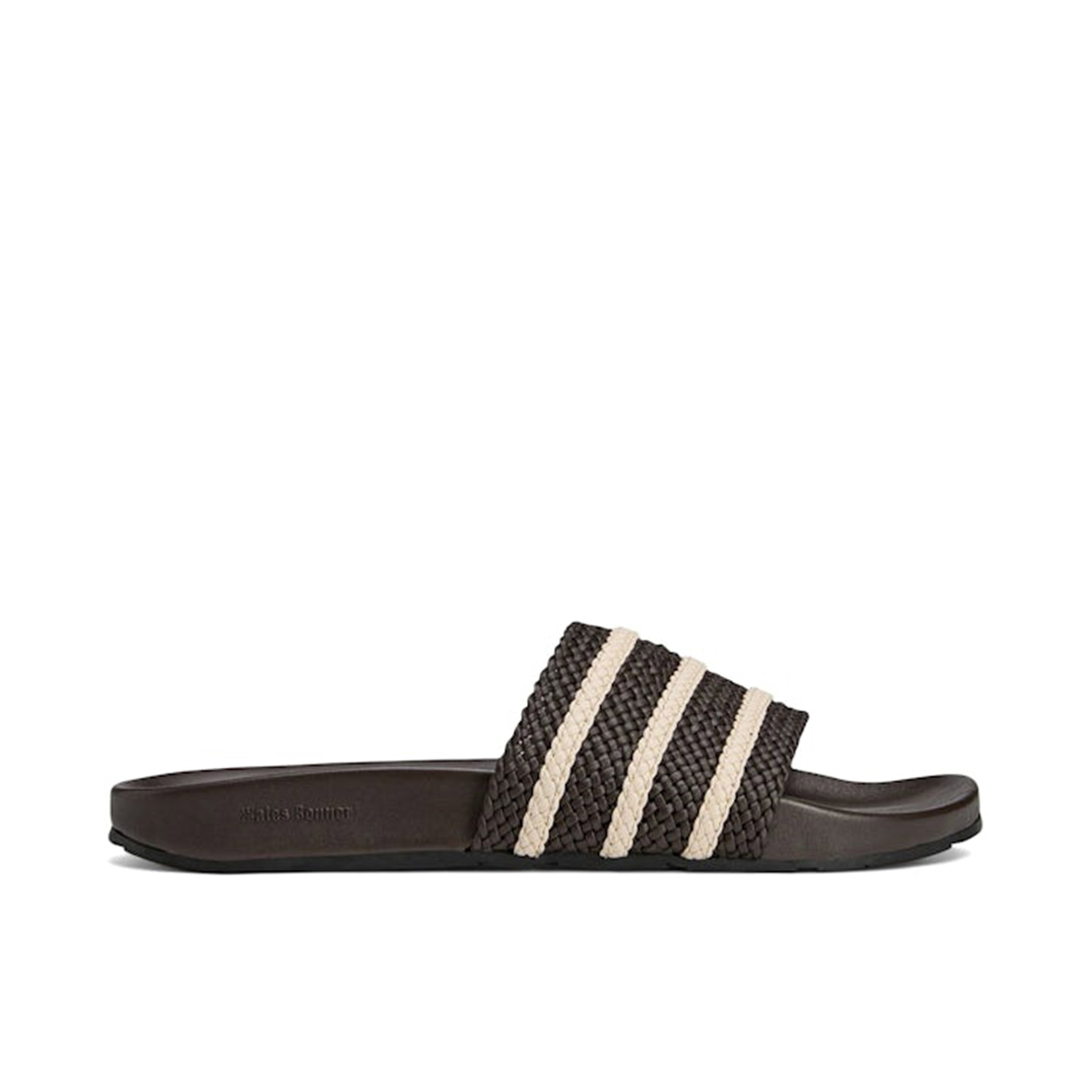 Adidas Adilette Slides Wales Bonner Dark Brown