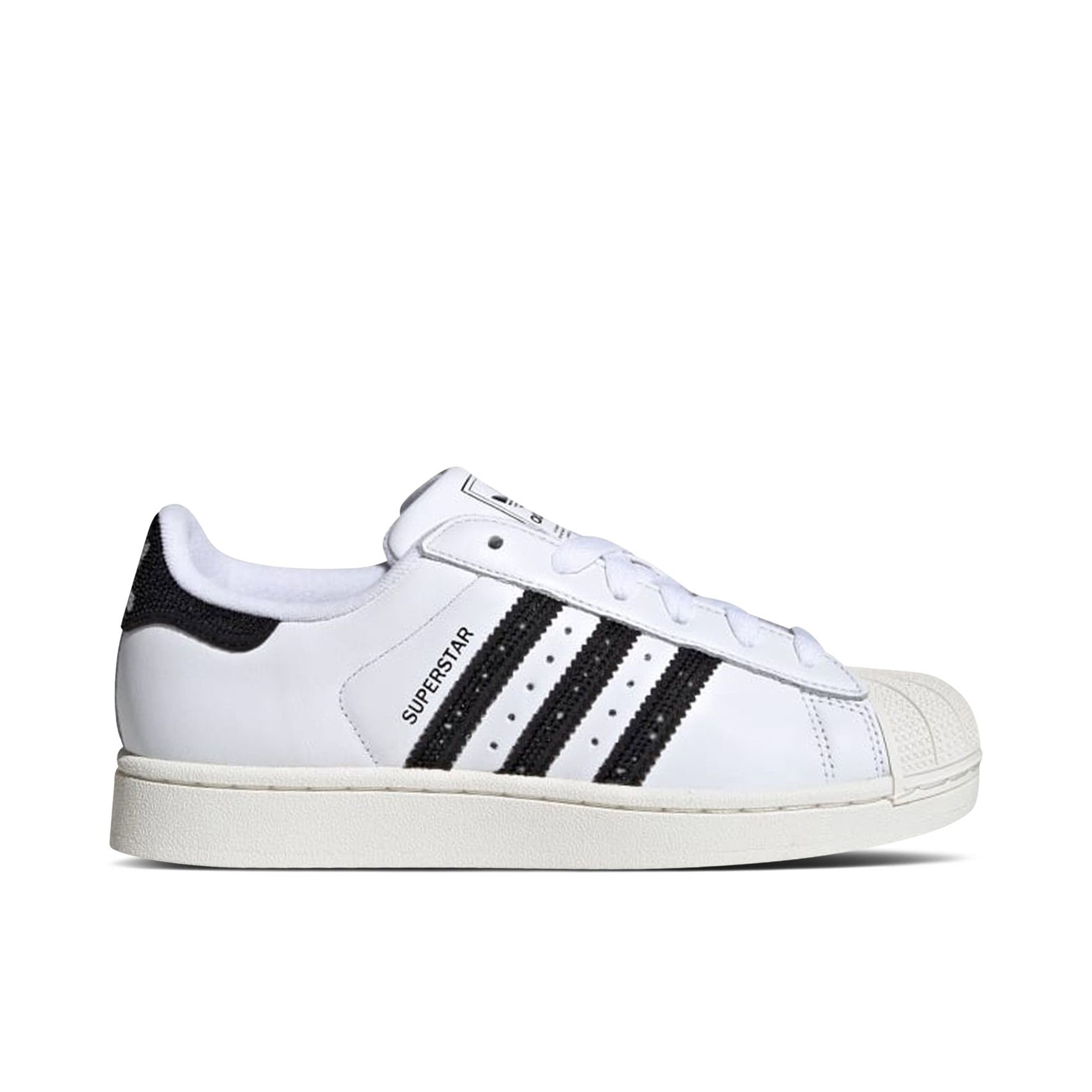 Adidas Superstar II Rhinestone White Core Black Womens