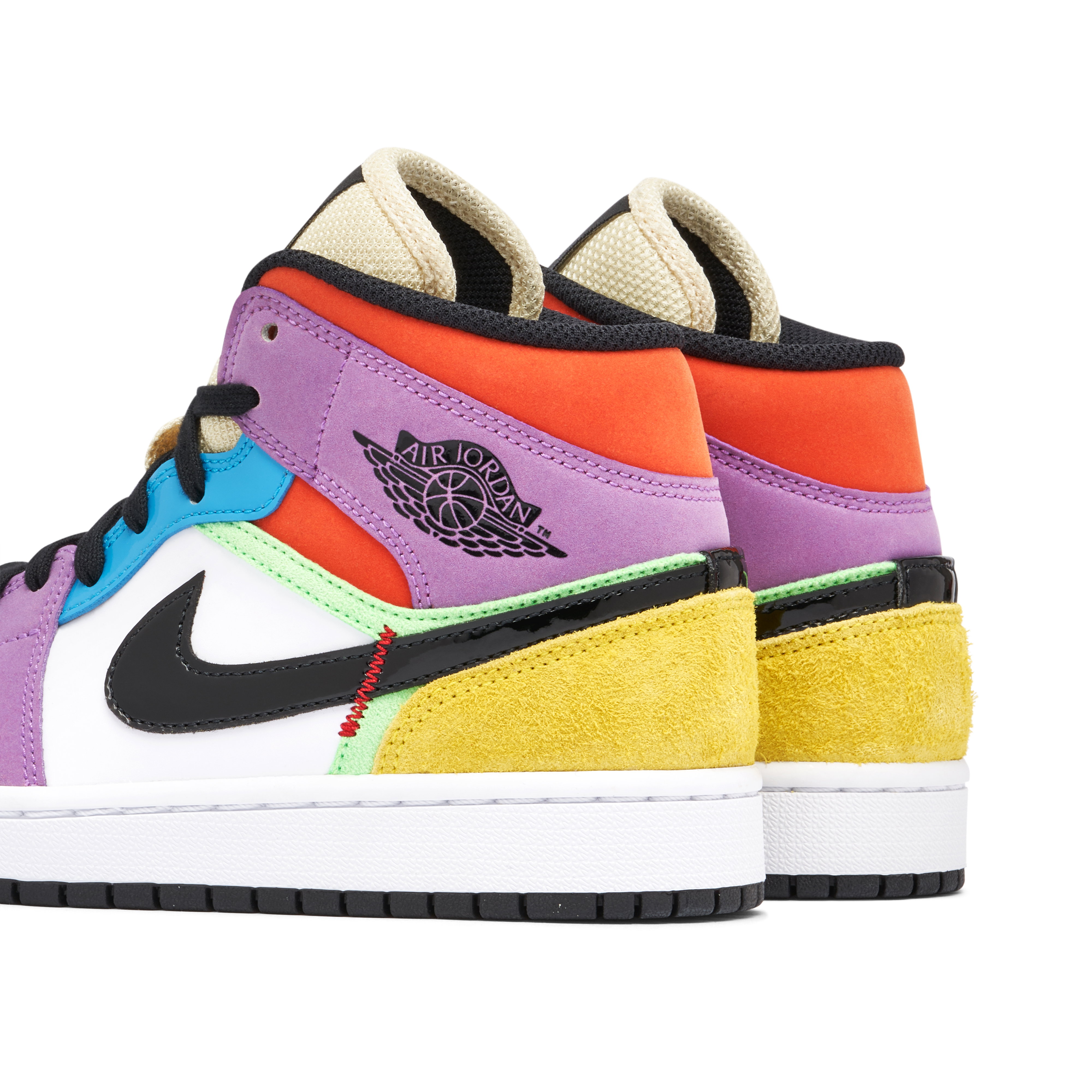 Air Jordan 1 Mid SE Multi-Color Womens | CW1140-100 | Laced