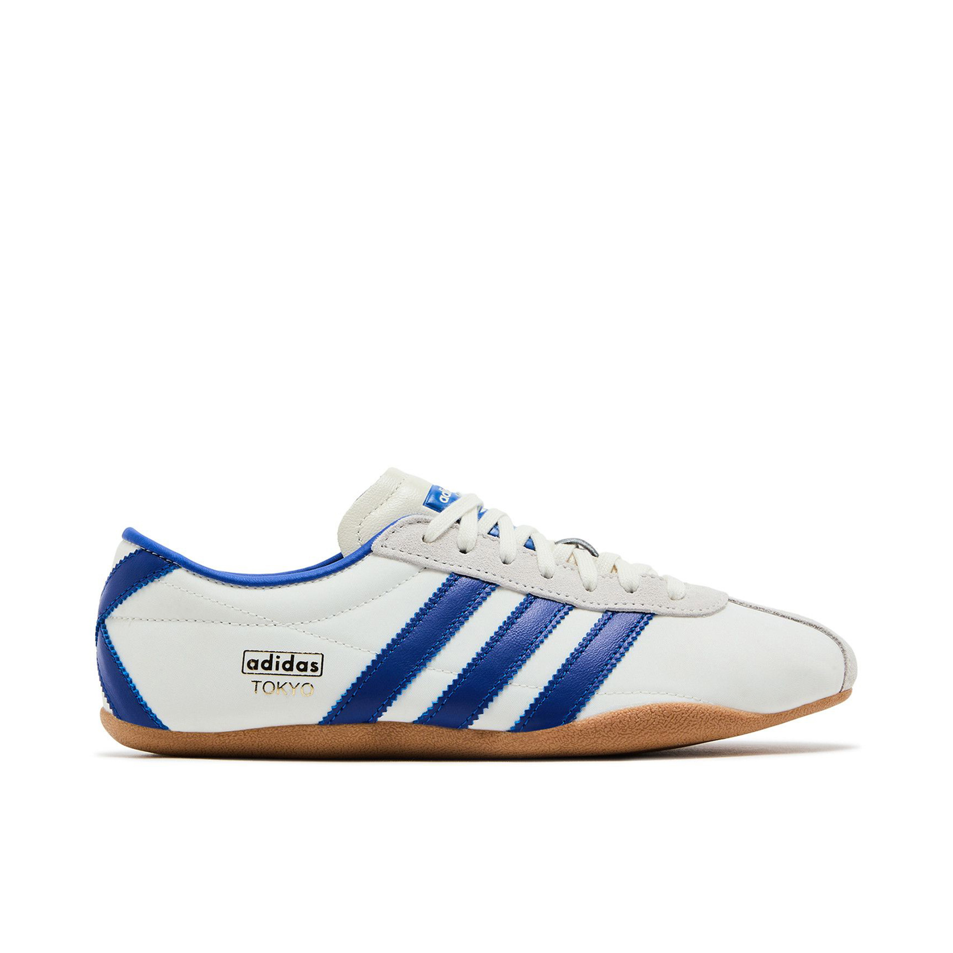 Adidas Tokyo Off White Royal Blue Gold Metallic Womens