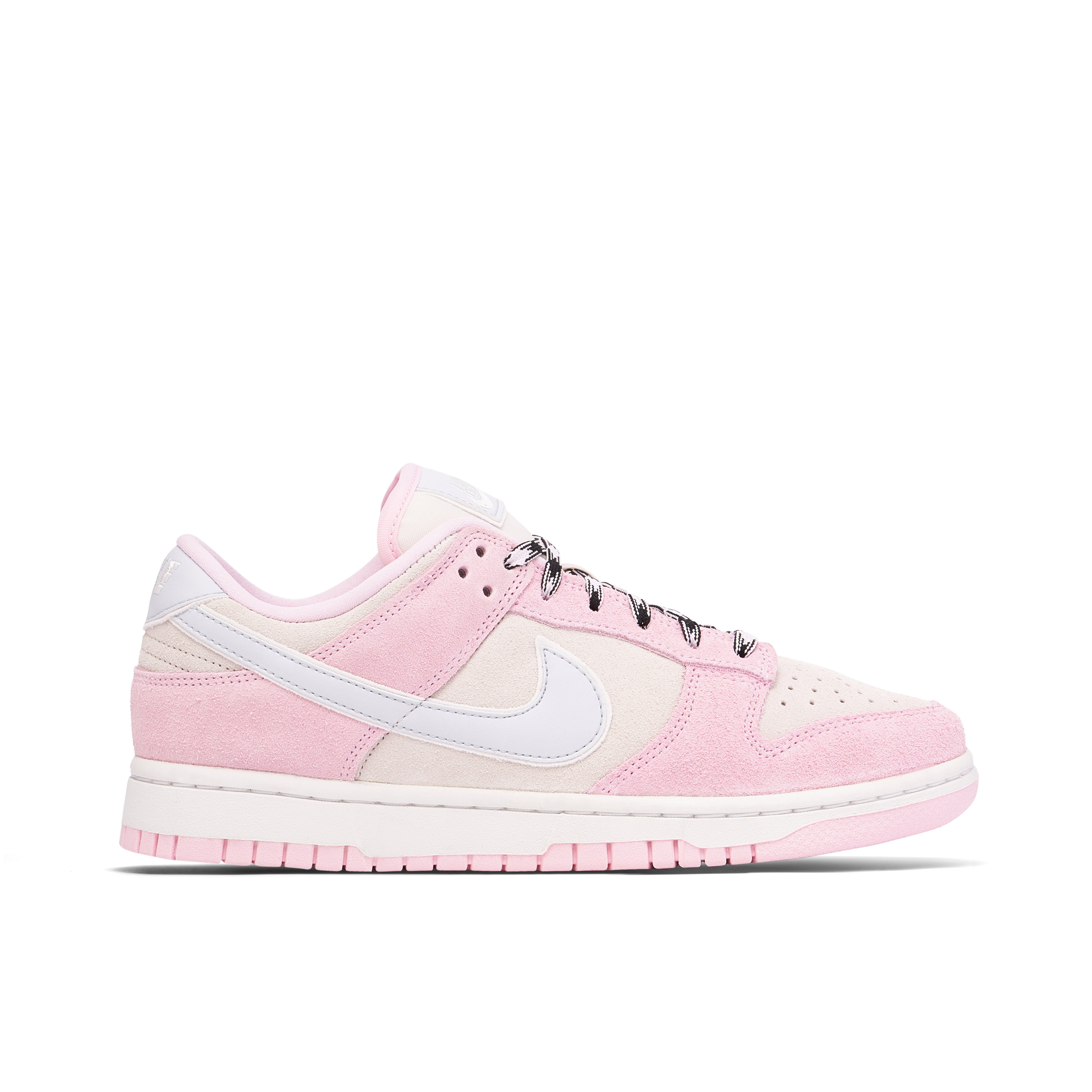 Nike Dunk Low Pink Foam Suede Womens