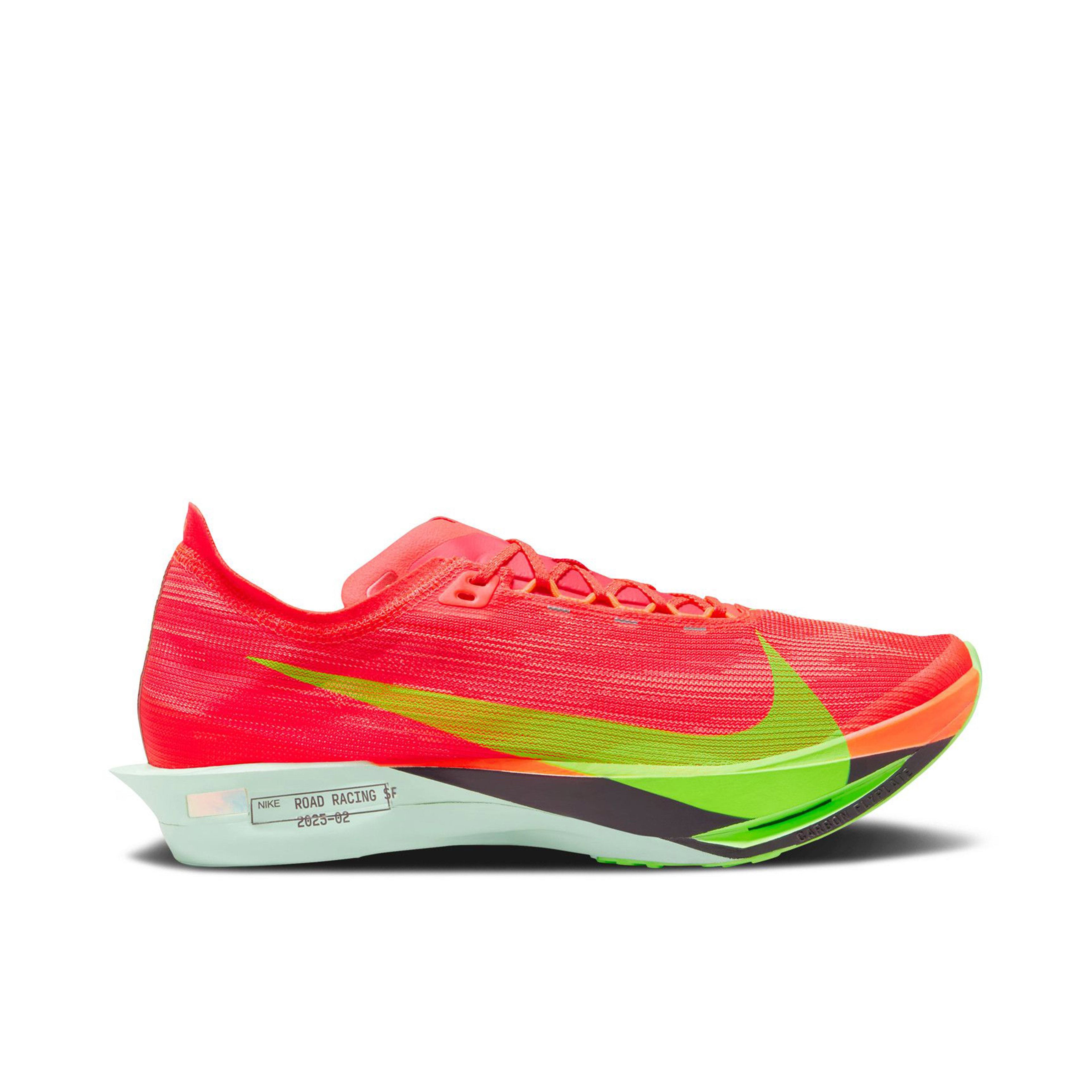 Nike ZoomX StreakFly 2 Bright Crimson Hyper Orange Gridiron Lime Blast