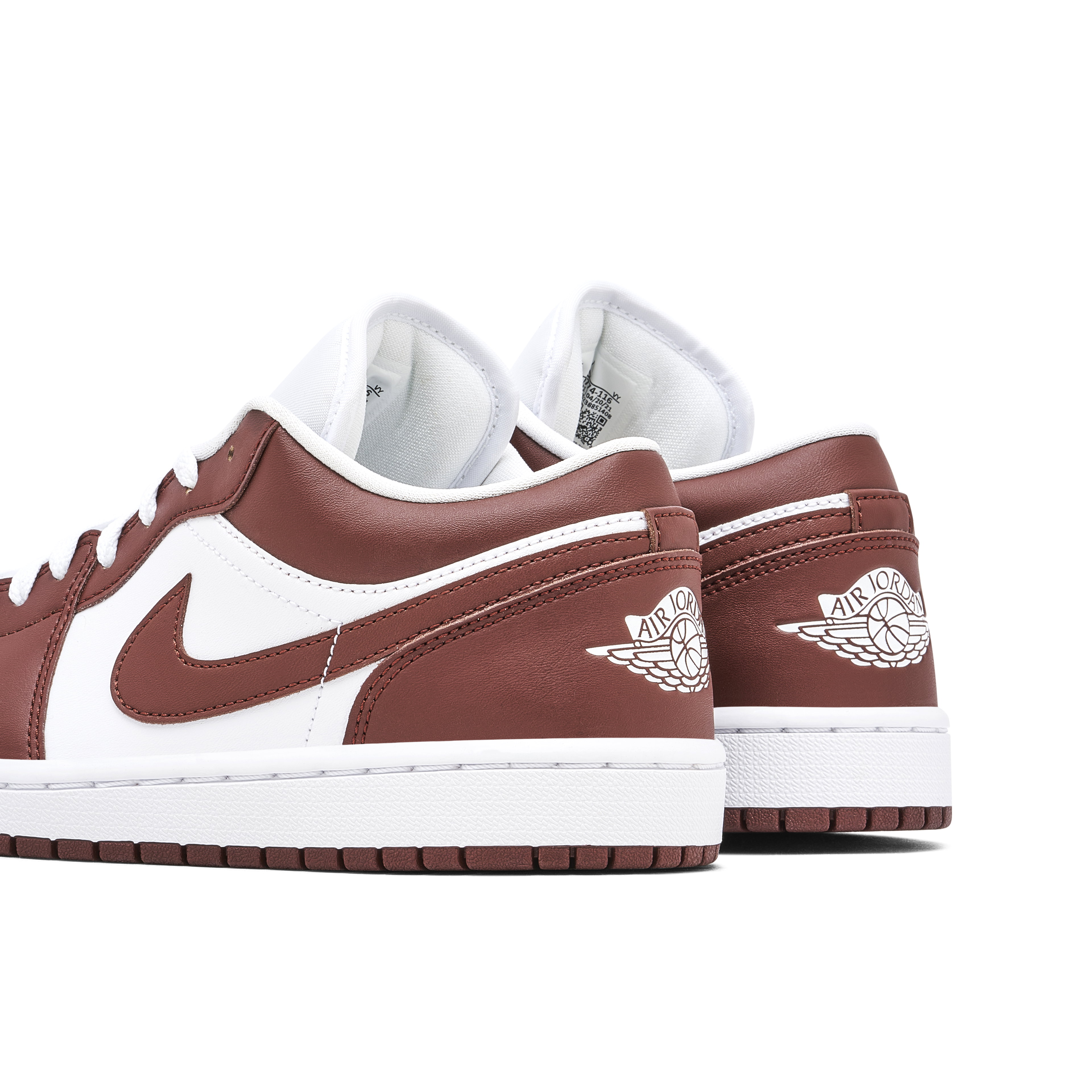 Air Jordan 1 Low Team Red Womens