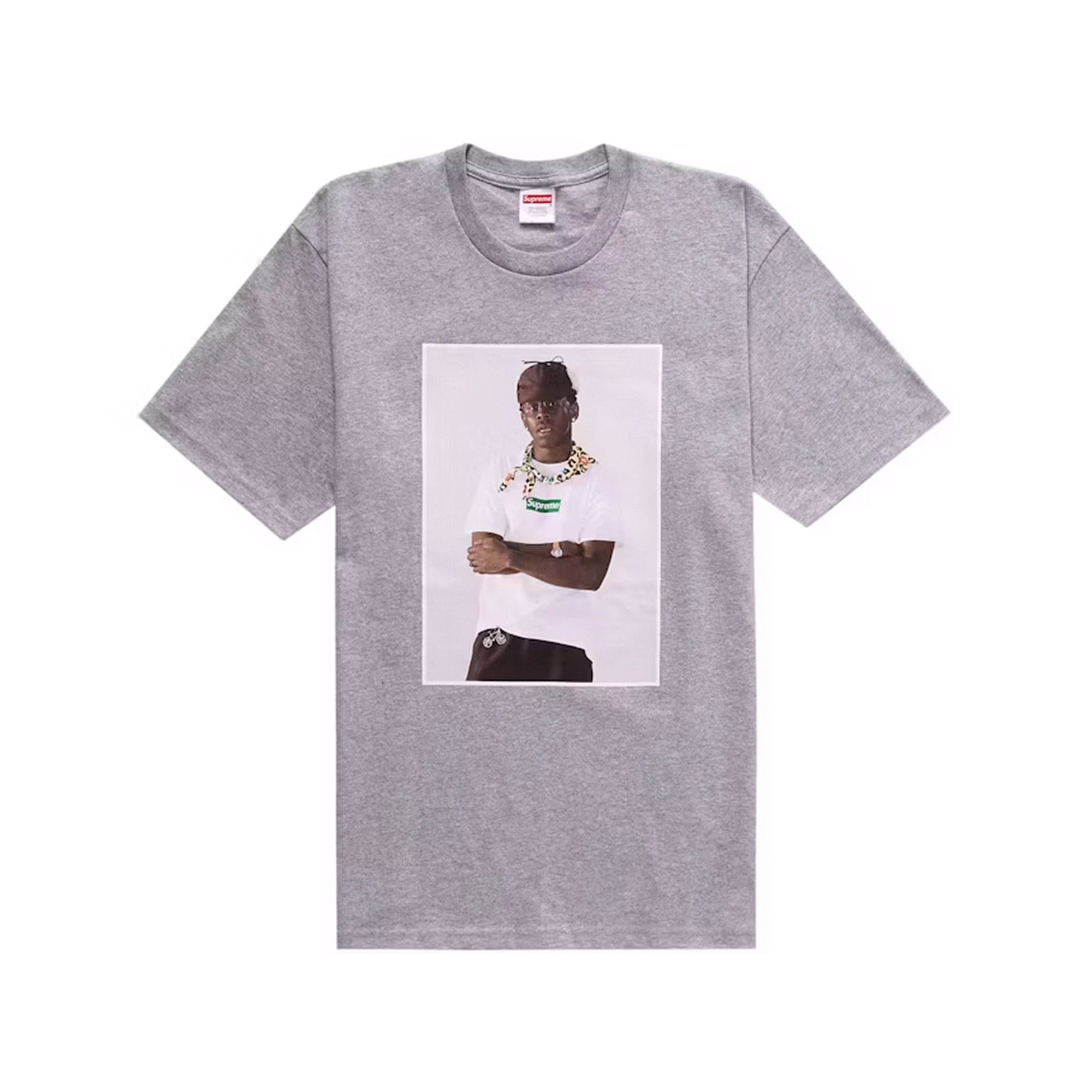 Supreme Tyler The Creator Tee Heather Grey | SUPREME-00143 | Laced