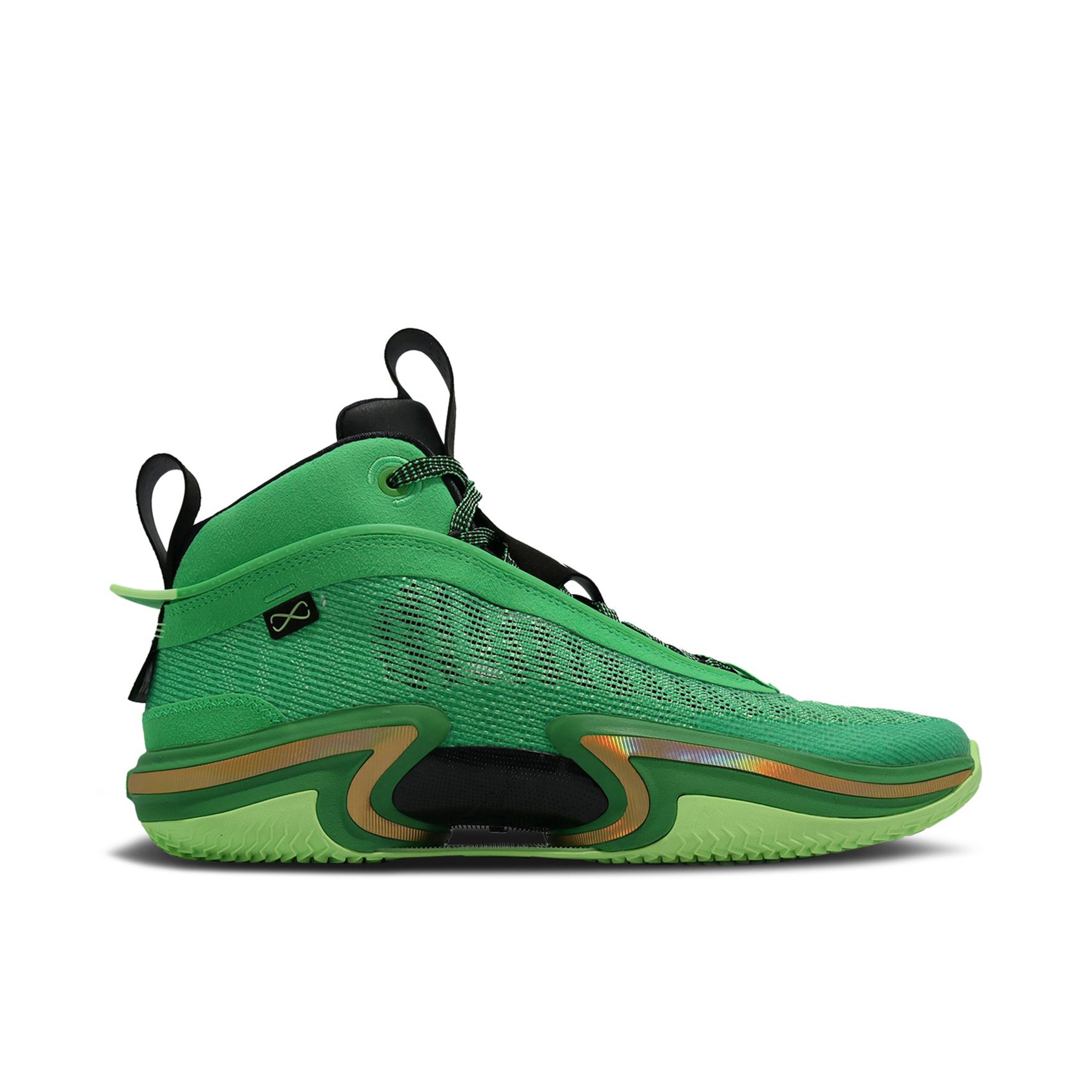 Air Jordan XXXVI Green and Gold