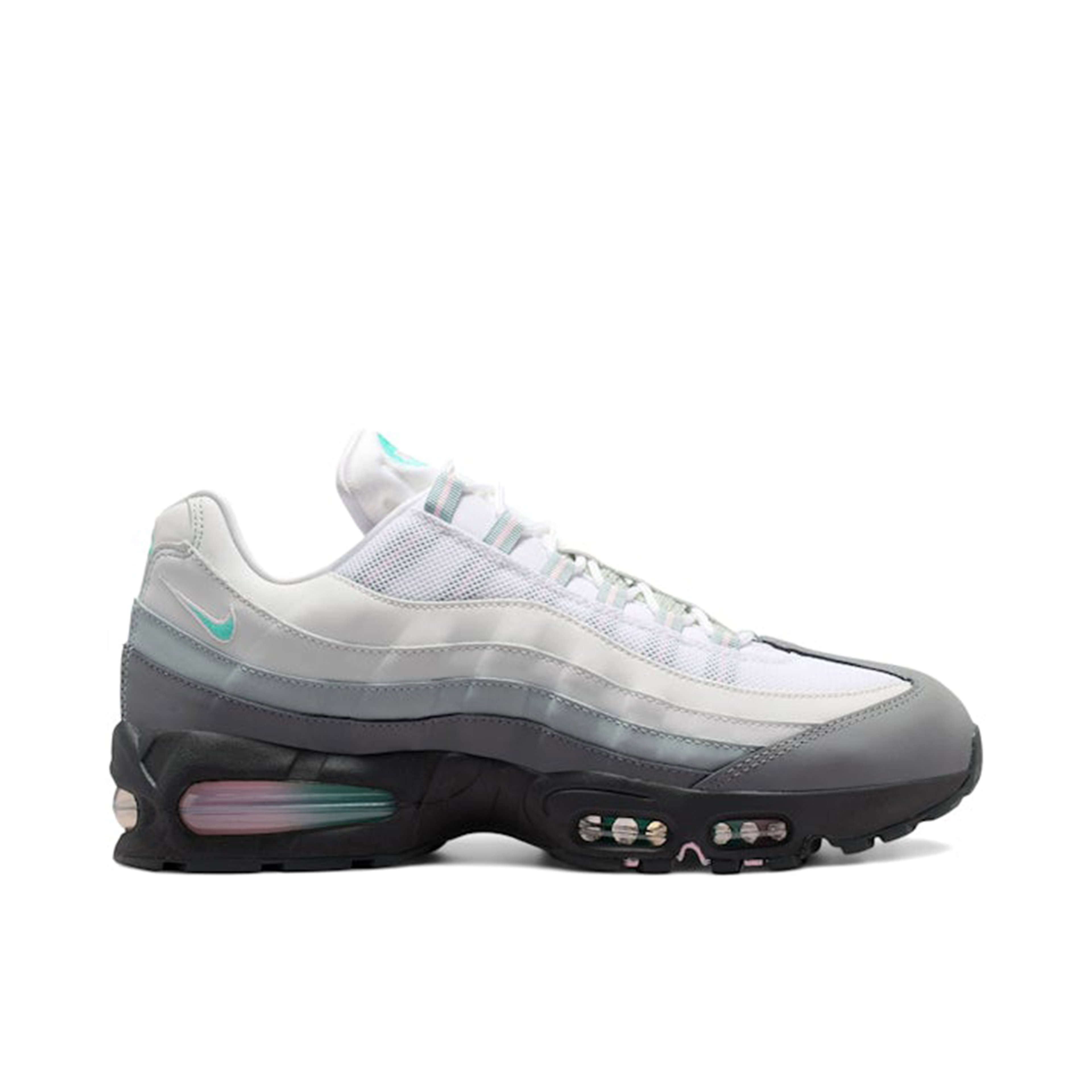Nike Air Max 95 Big Bubble White Hyper Turquoise Pink Foam