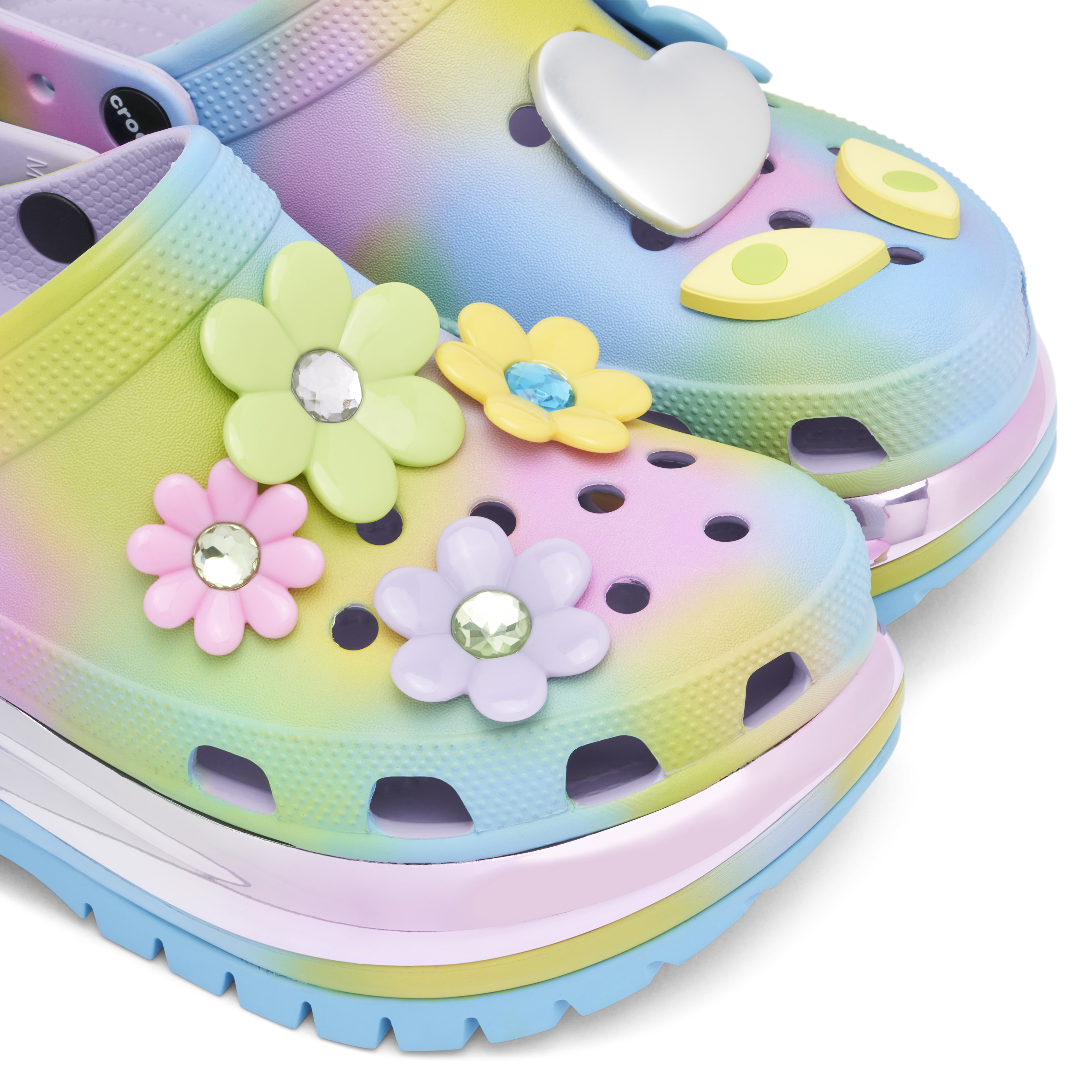 Crocs Mega Crush Clog x Lazy Oaf New Dimensions | 207935-90H | Laced