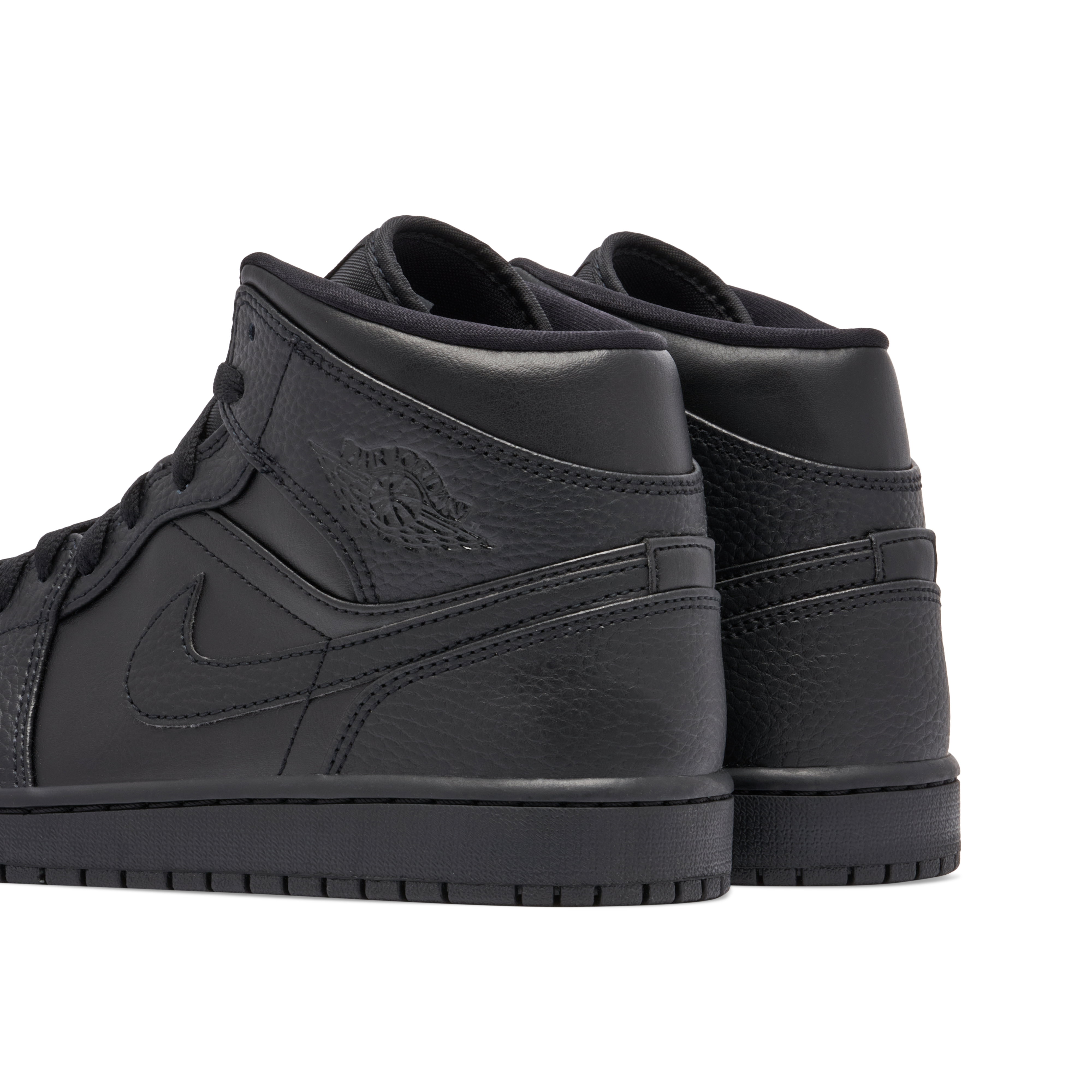 Air Jordan 1 Mid Triple Black | 554724-091 | Laced