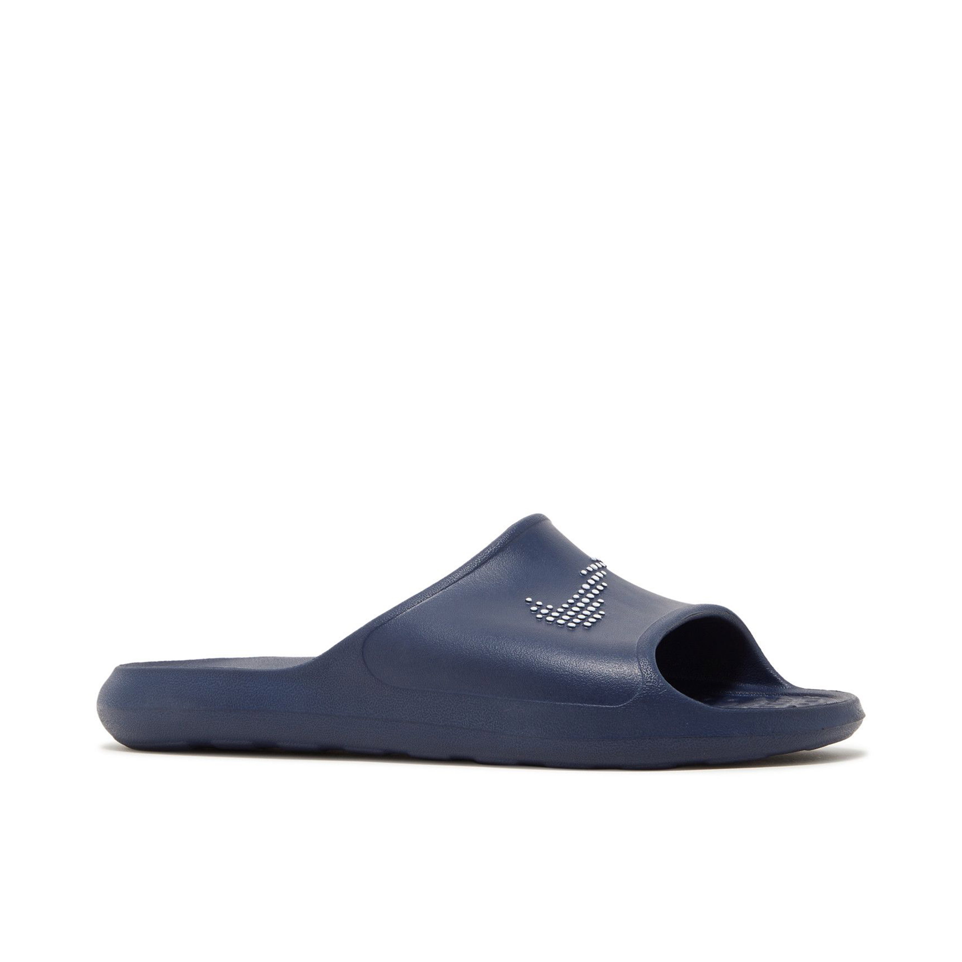 Nike Victori One Shower Slide Polka Dot Swoosh Midnight Navy