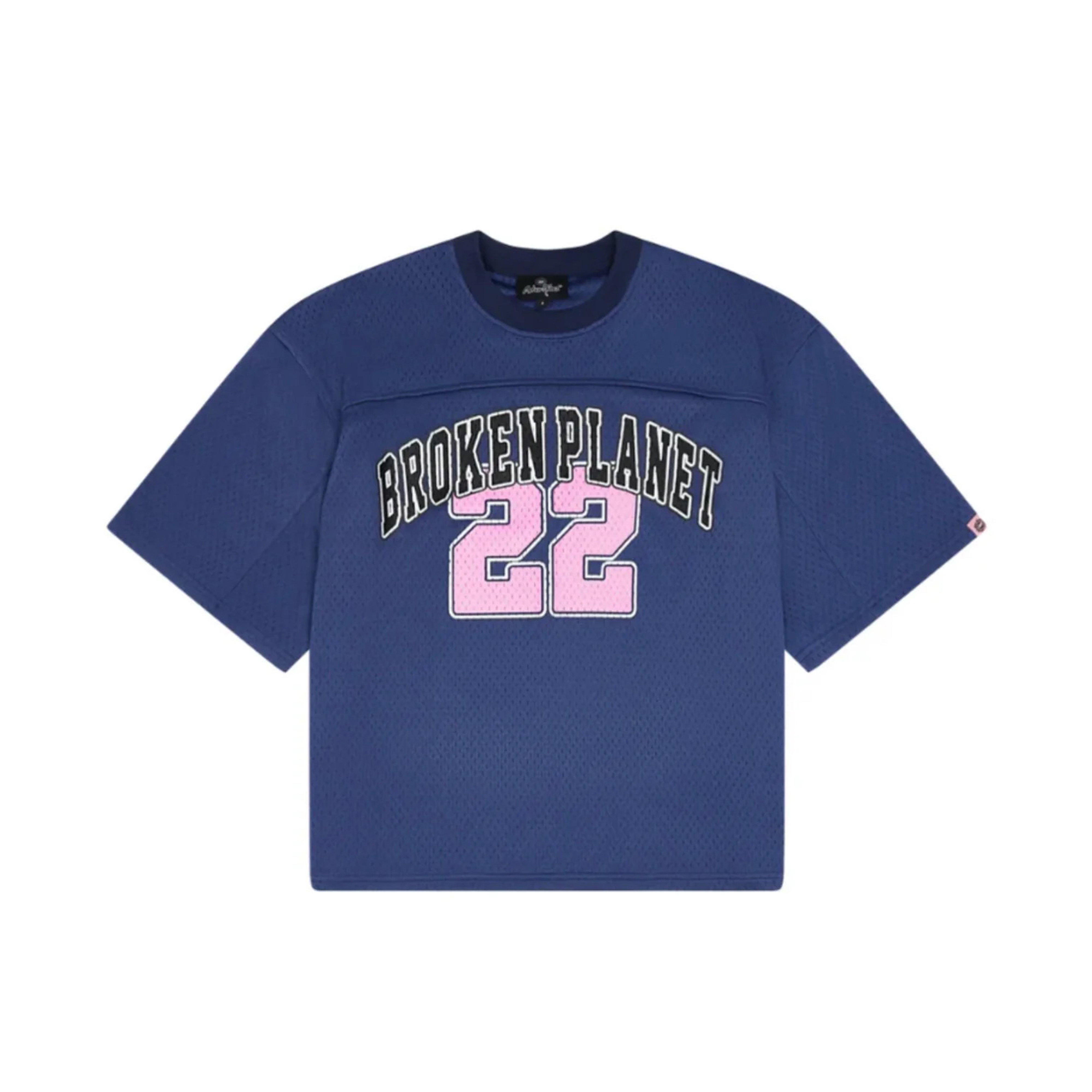 Broken Planet Mesh Jersey Outerspace Blue | BROKEN-PLANET-00209