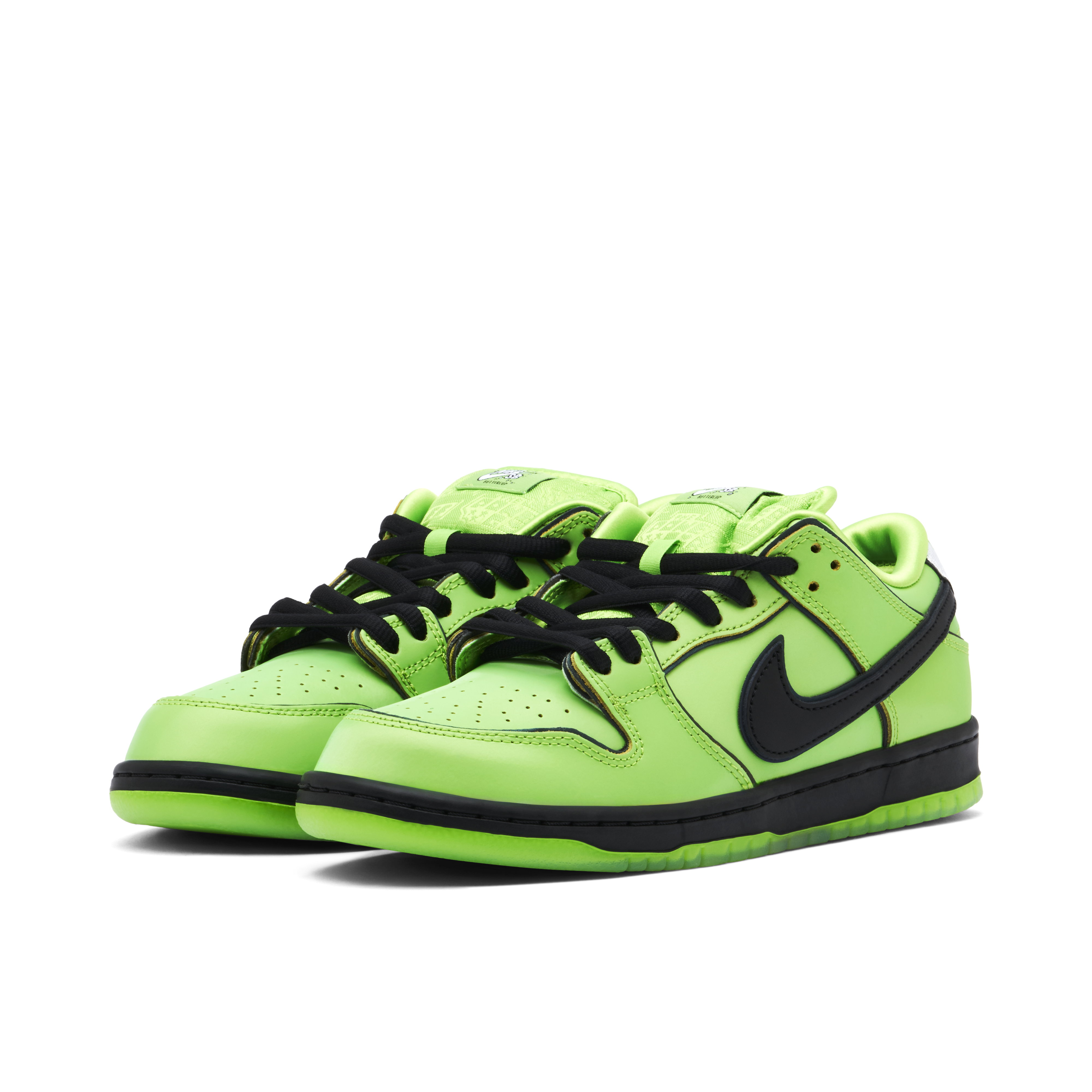 Nike SB Dunk Low x The Powerpuff Girls Buttercup | FZ8319-300 | Laced Nike SB Dunk Low x The Powerpuff Girls Buttercup | FZ8319-300 | Laced