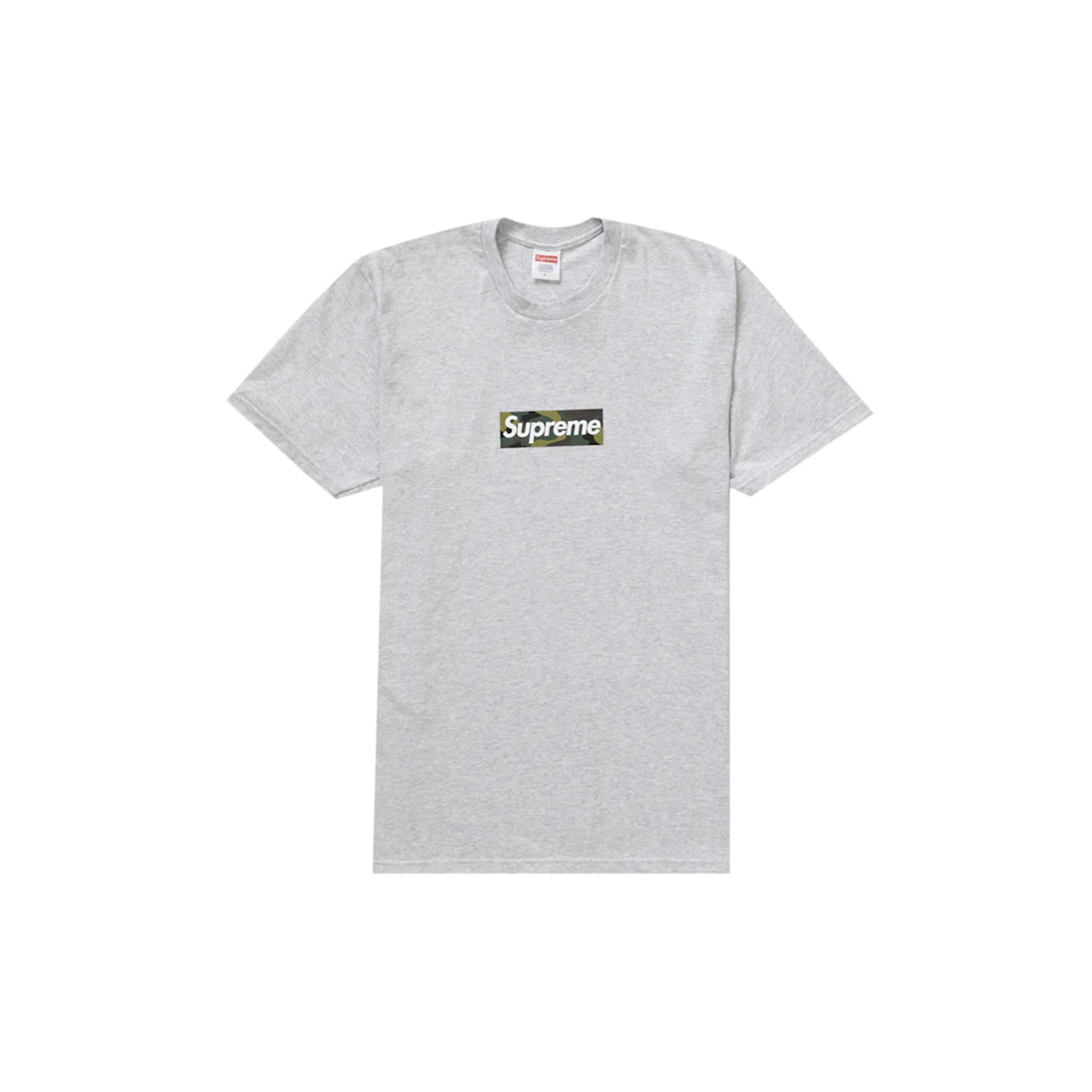 Supreme Box Logo Tee (FW23) Ash Grey | SUPREME-00061 | Laced