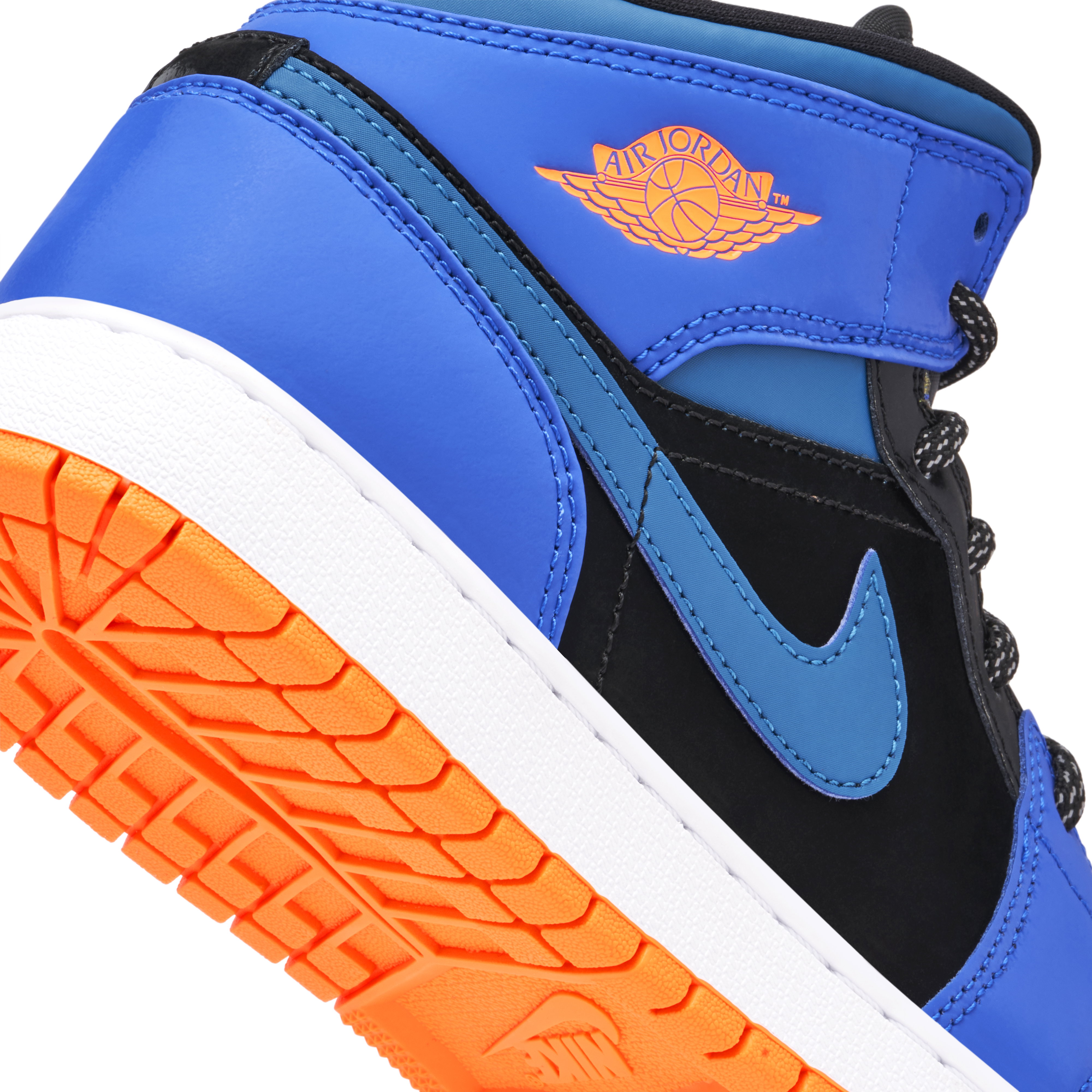 Air Jordan 1 Mid Racer Blue GS | 554725-440 | Laced