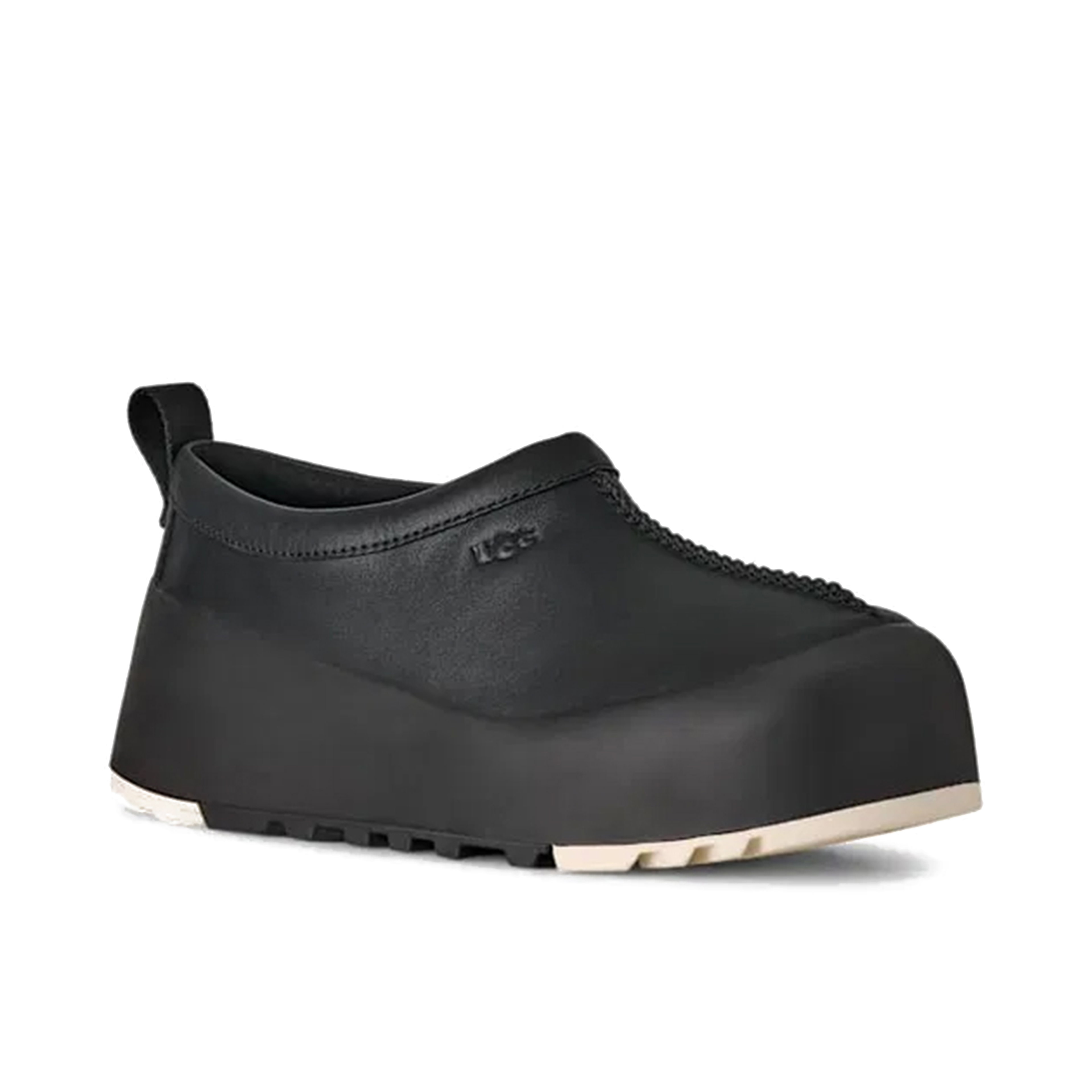 UGG Tasman StreetScape Leather Slipper Black Jasmine Womens