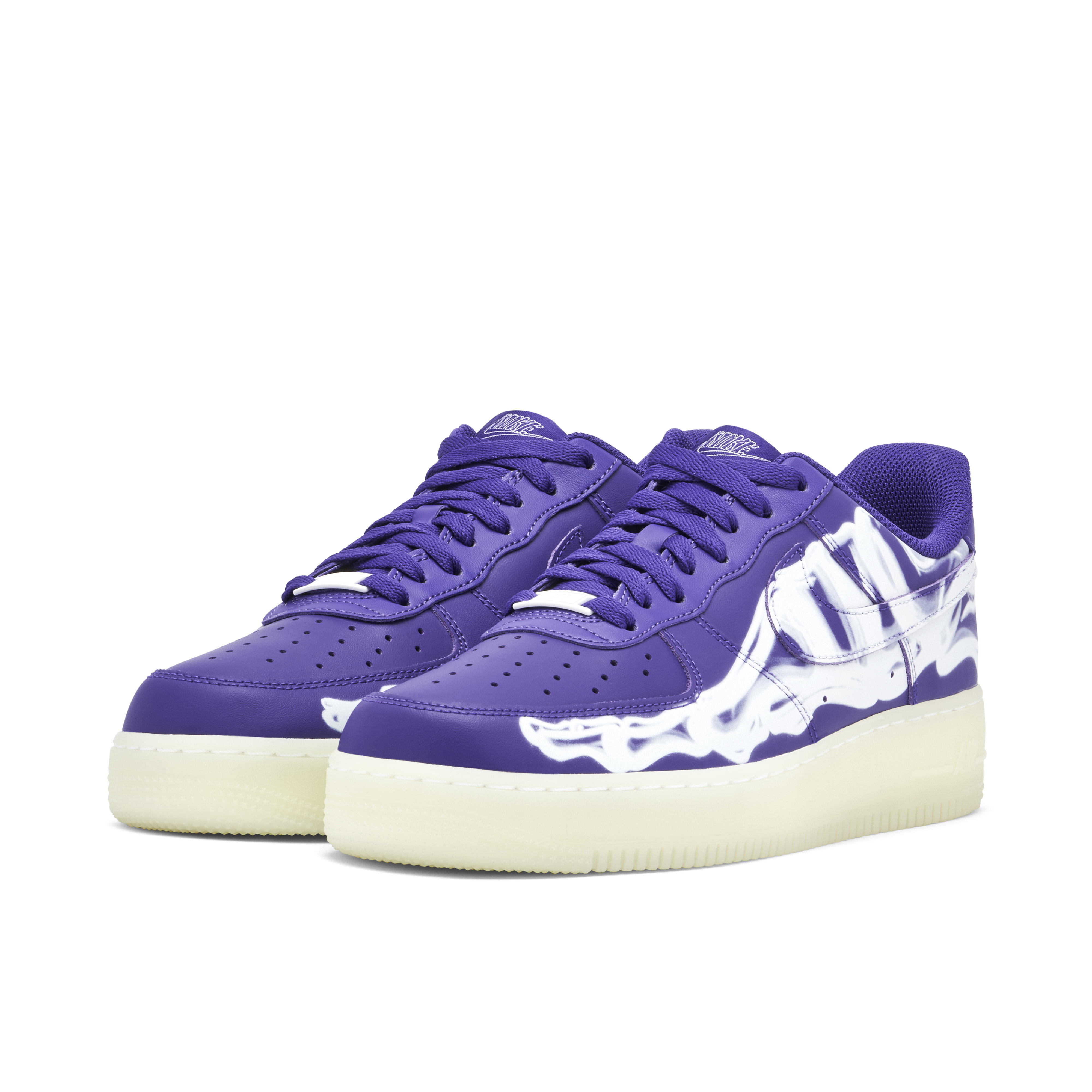 Nike Air Force 1 Skeleton Purple | CU8067-500 | Laced