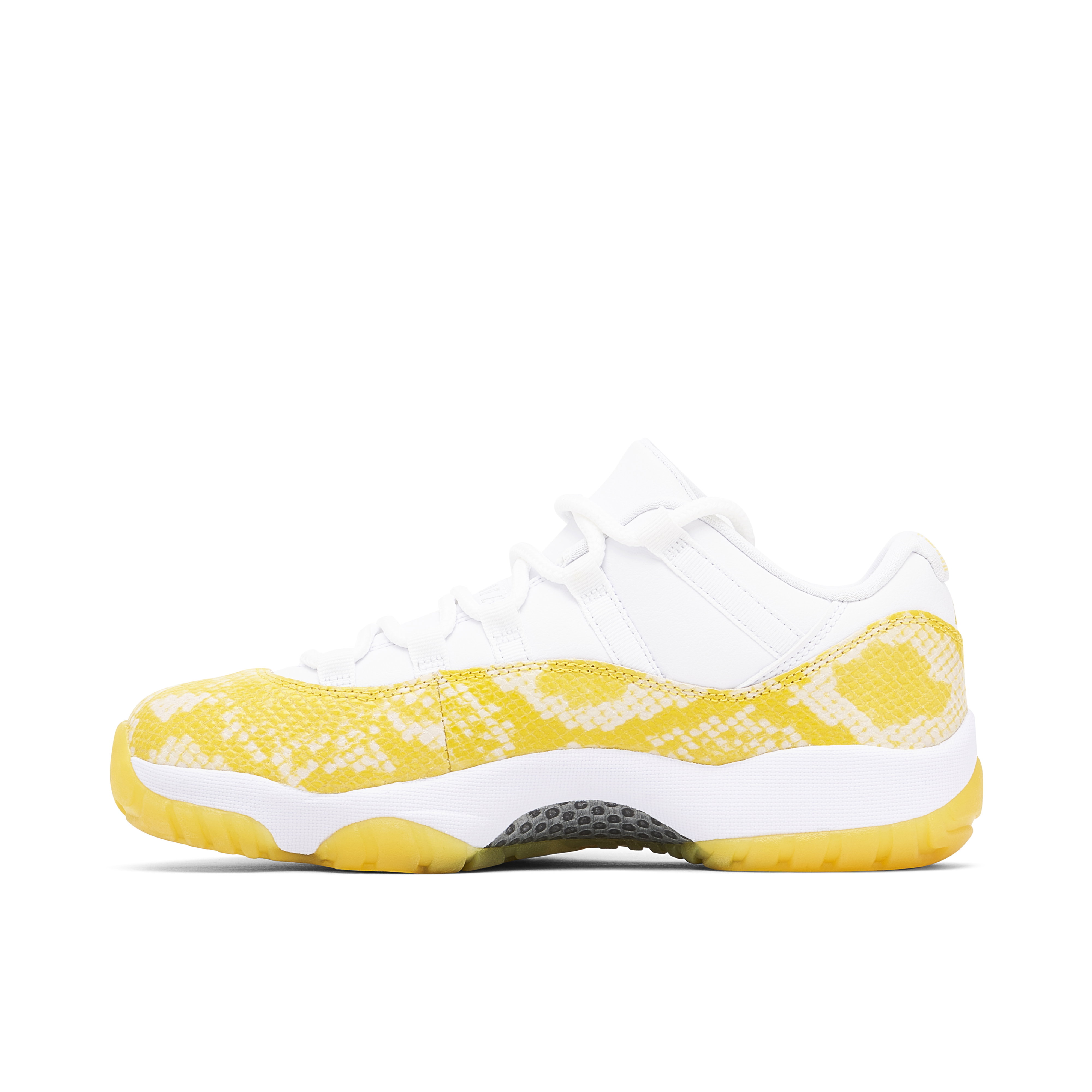 Air Jordan 11 Low Yellow Snakeskin Womens | AH7860-107 | Laced