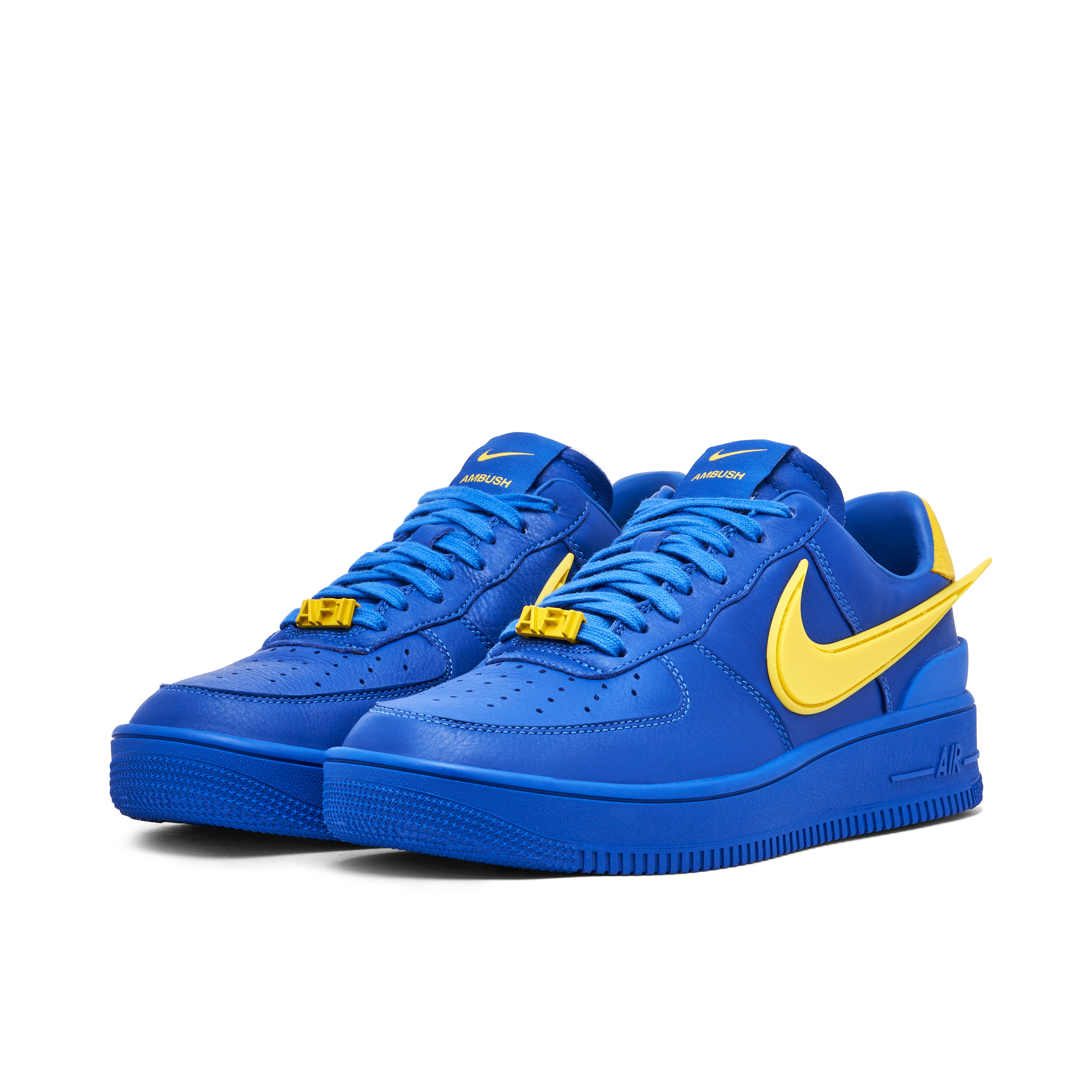 Nike Air Force 1 AMBUSH 青/黄 Nike Air Force 1 Low x AMBUSH Blue Yellow | DV3464-400 | Laced