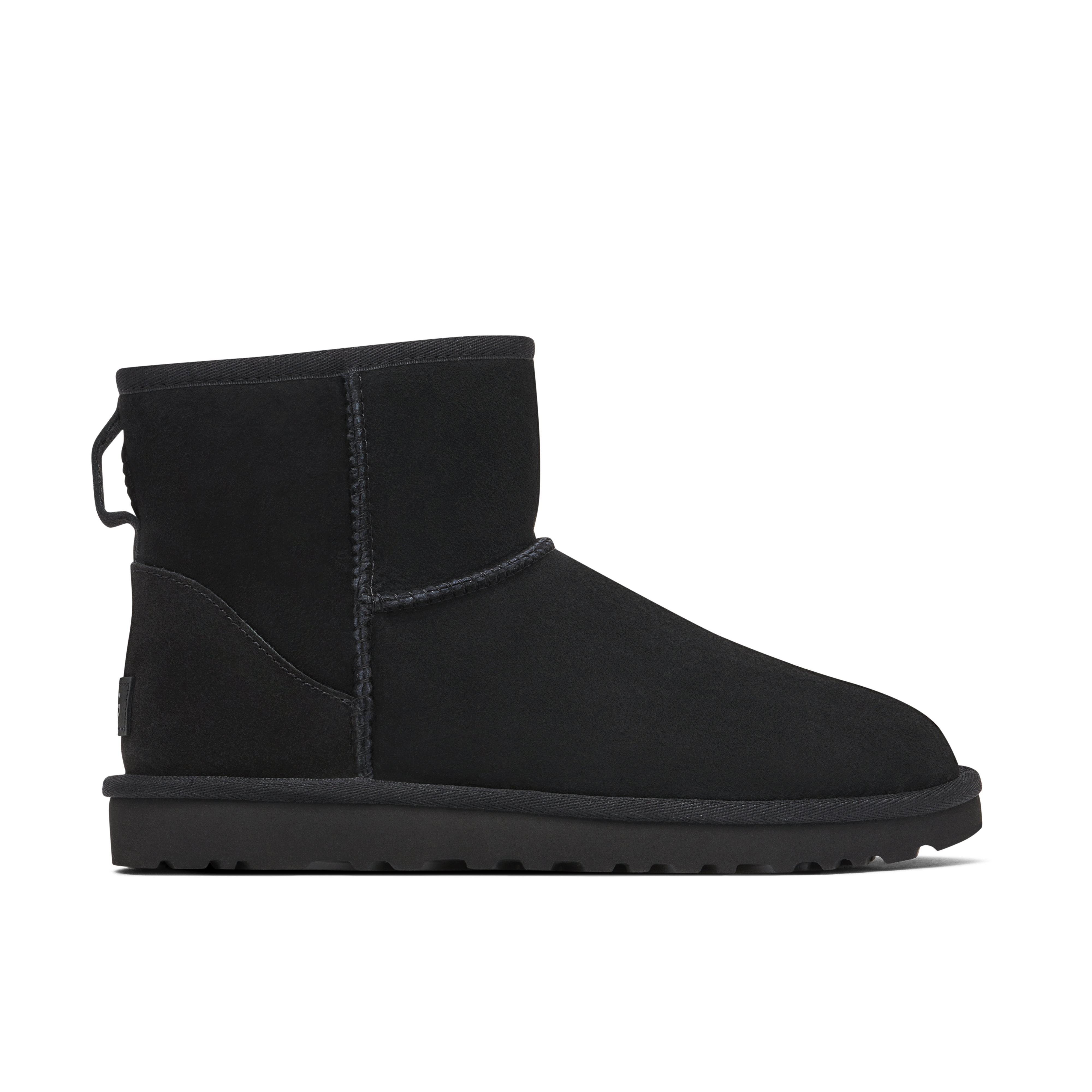 UGG Classic Mini II Boot Black Womens | 1016222-BLK | Laced