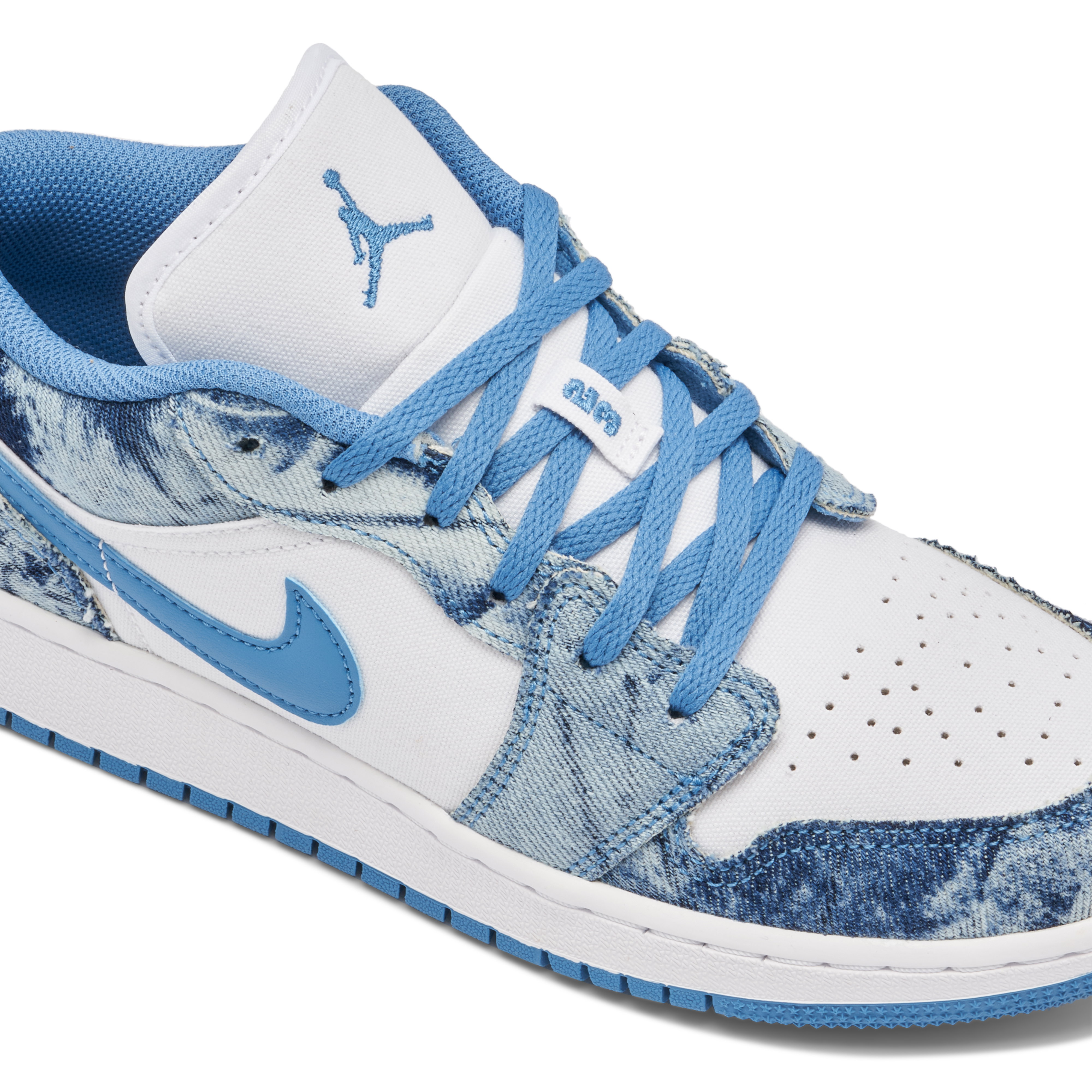 Air Jordan 1 Low Washed Denim GS | DM8947-100 | Laced