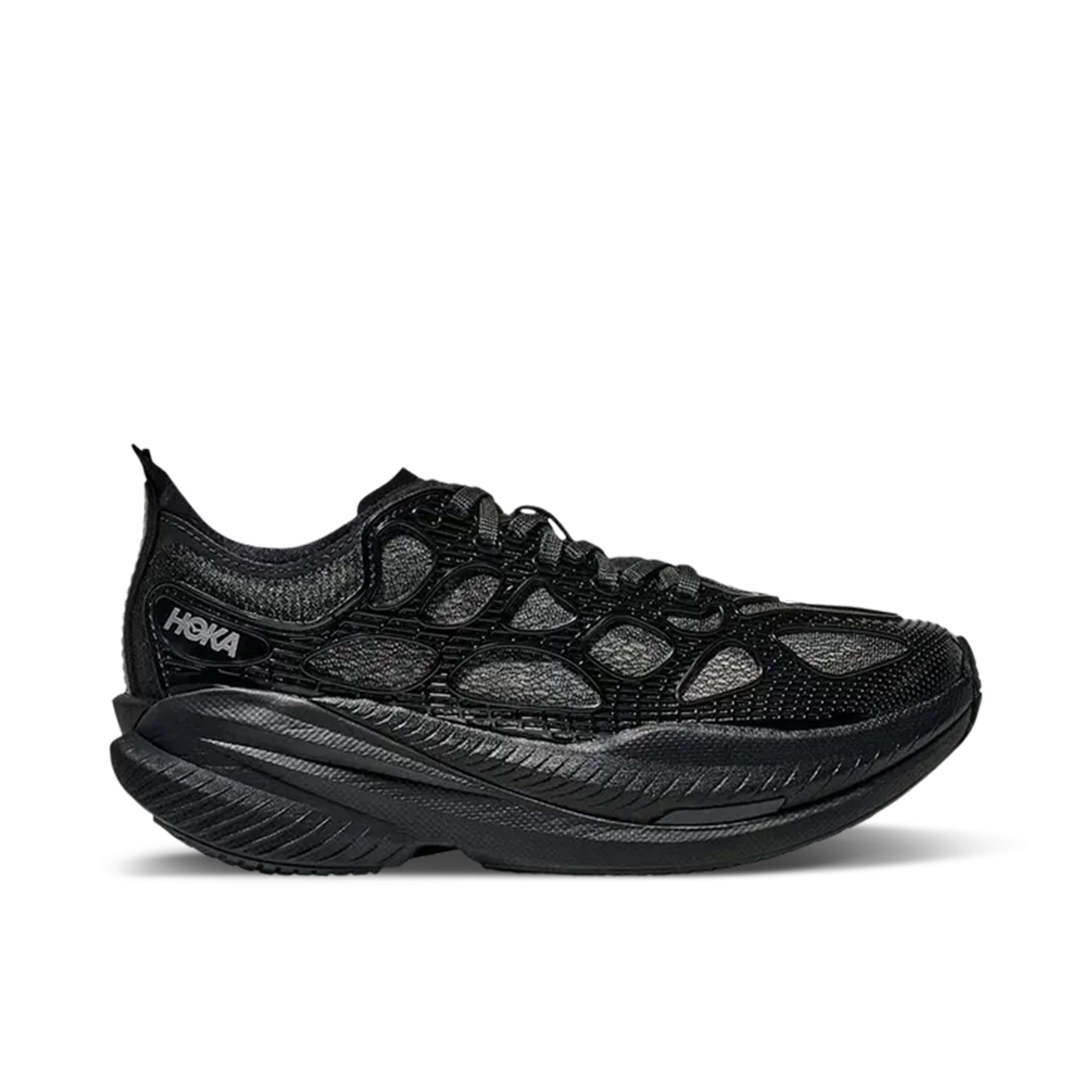 Hoka One One Mach X Caged Black Midnight Blue
