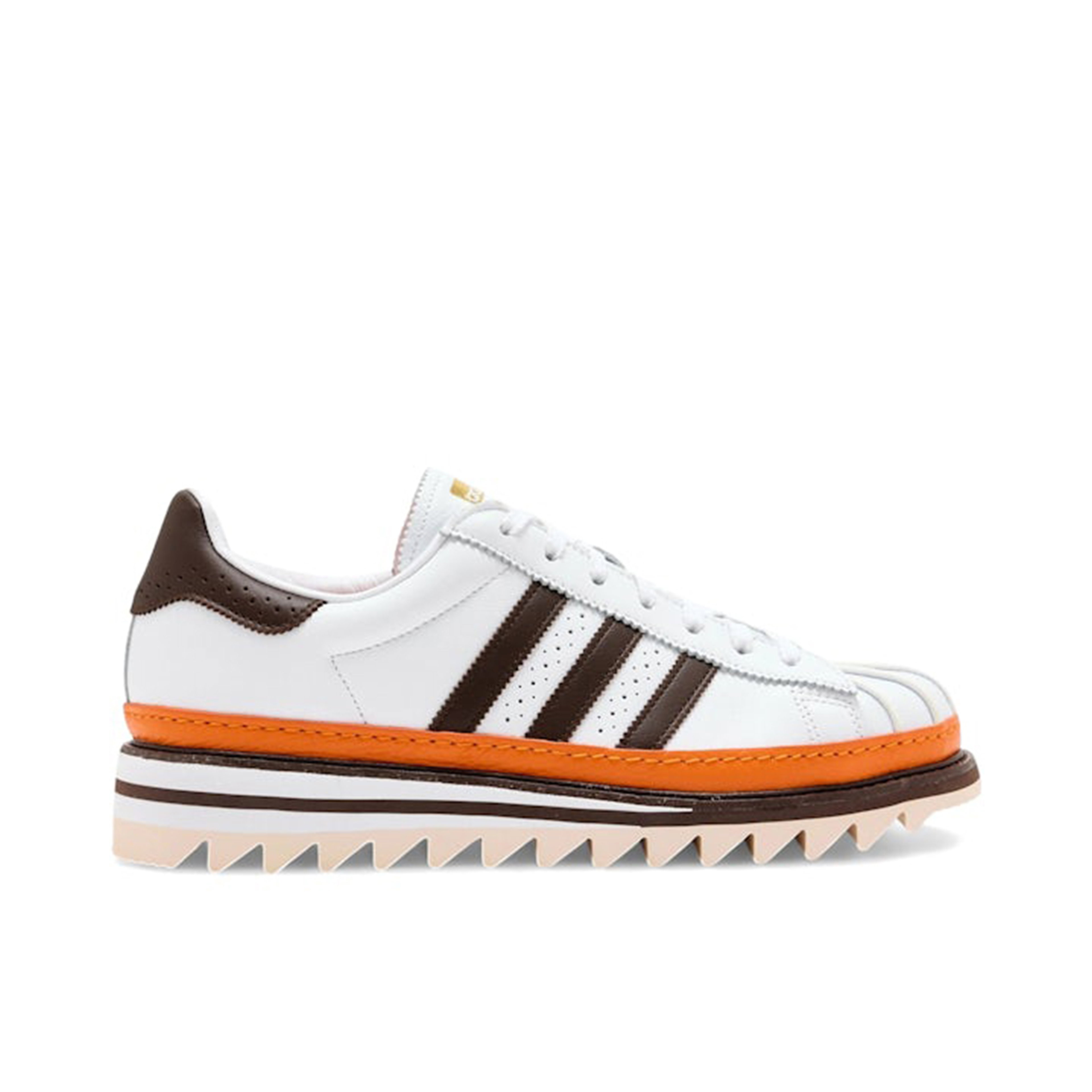Adidas Superstar CLOT by Edison Chen White Coffee