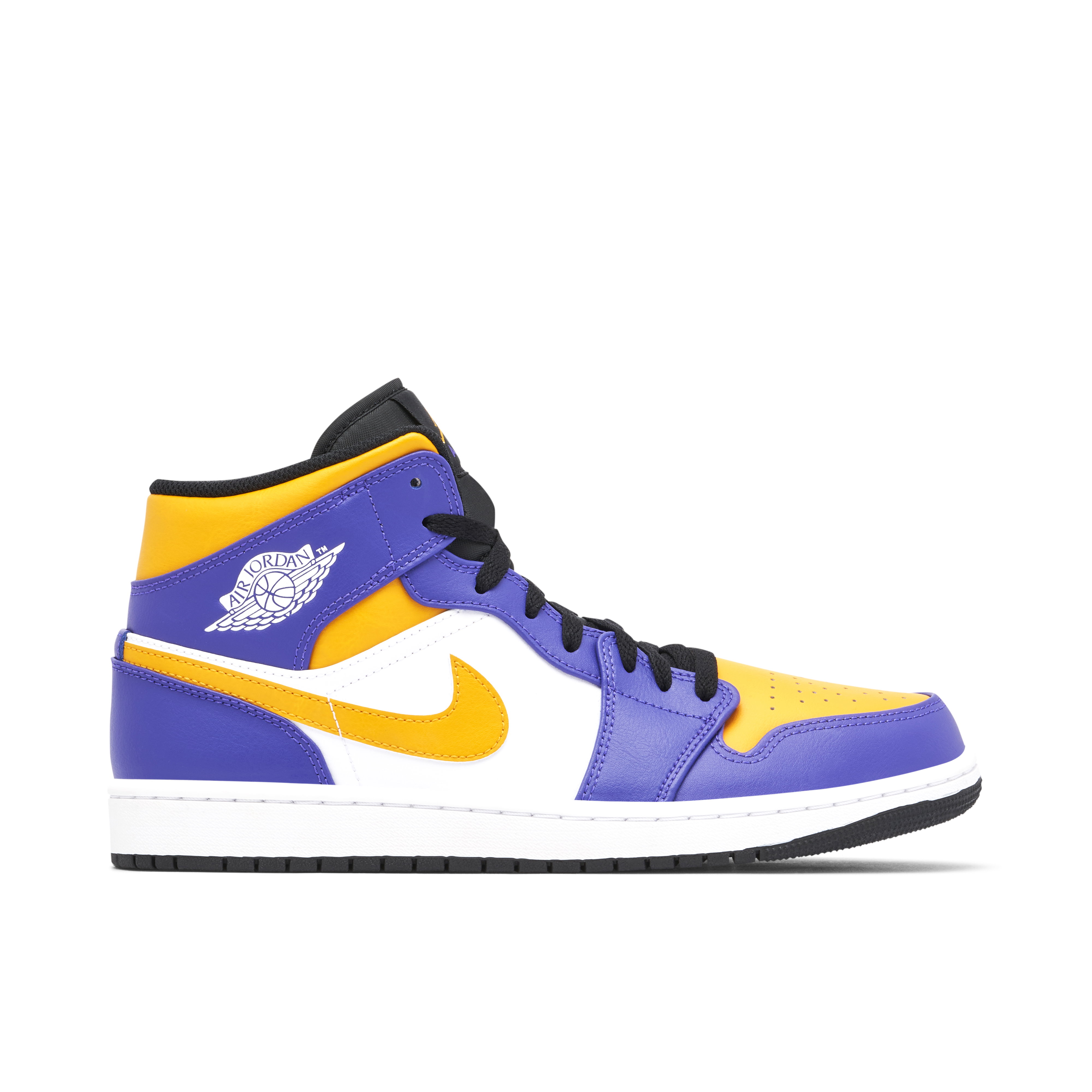 ナイキ　air jordan1 mid Lakers レイカーズ Air Jordan 1 Mid Lakers | DQ8426-517 | Laced