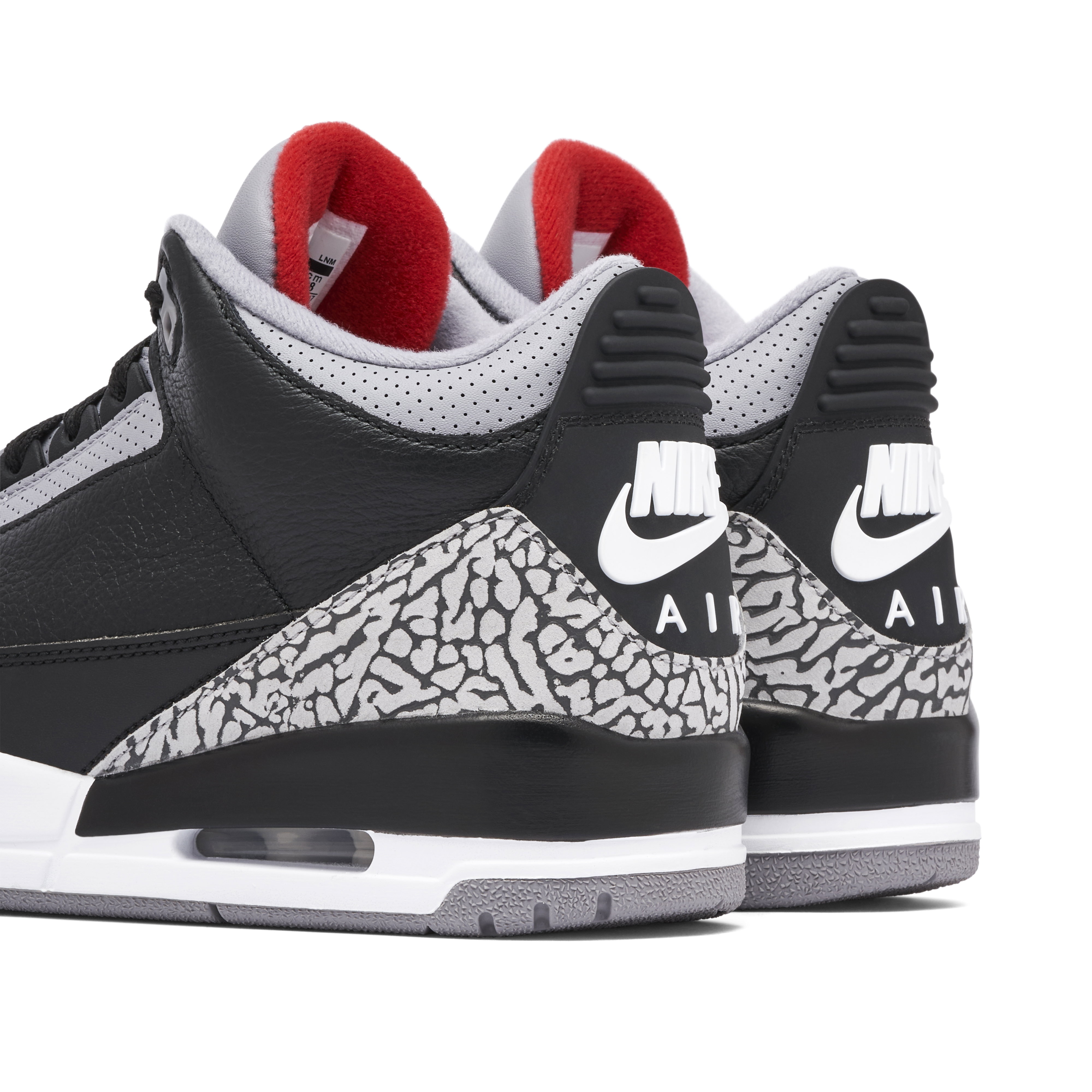 Air Jordan 3 Retro OG 2018 Black Cement | 854262-001 | Laced