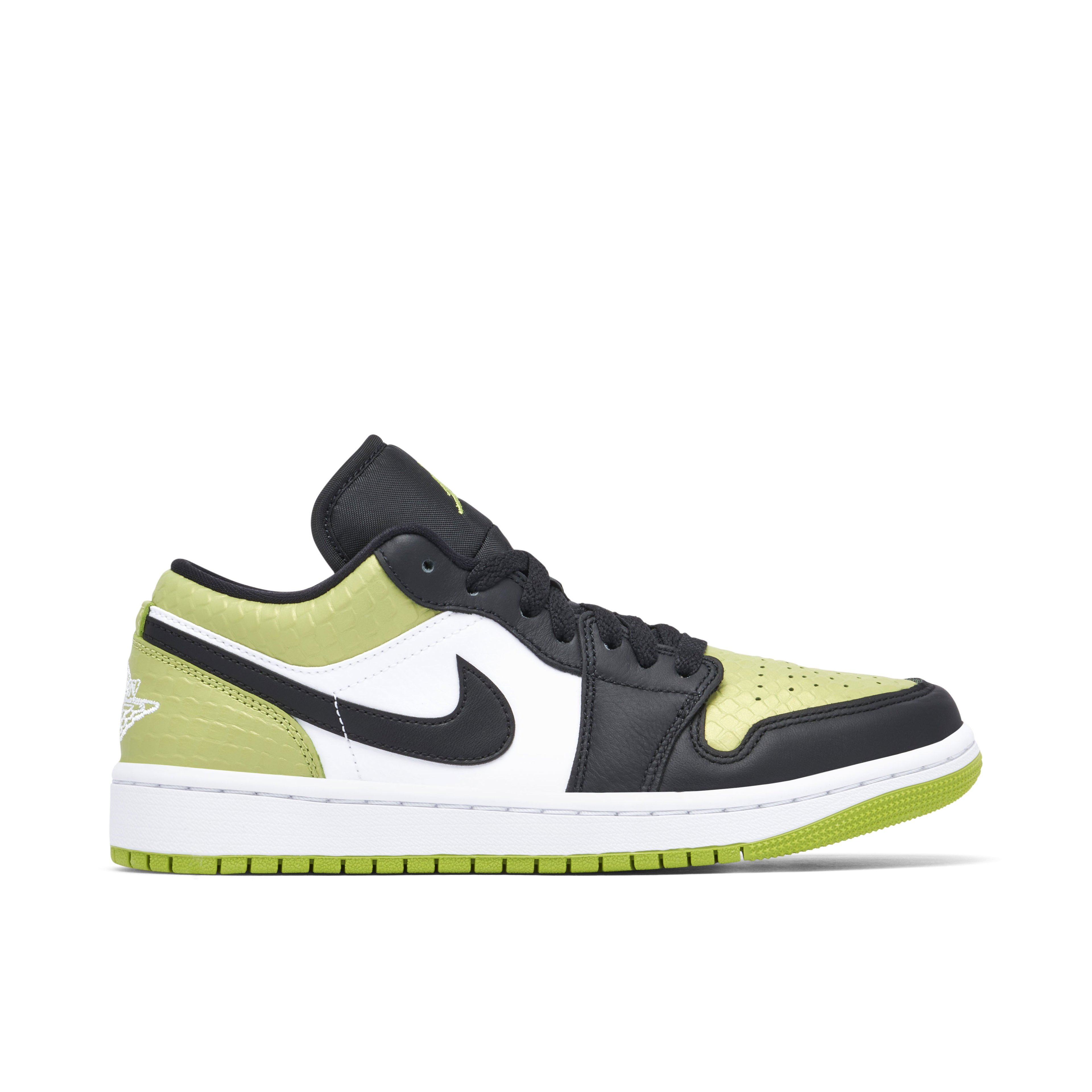 Air Jordan 1 Low Snakeskin Vivid Green für Damen