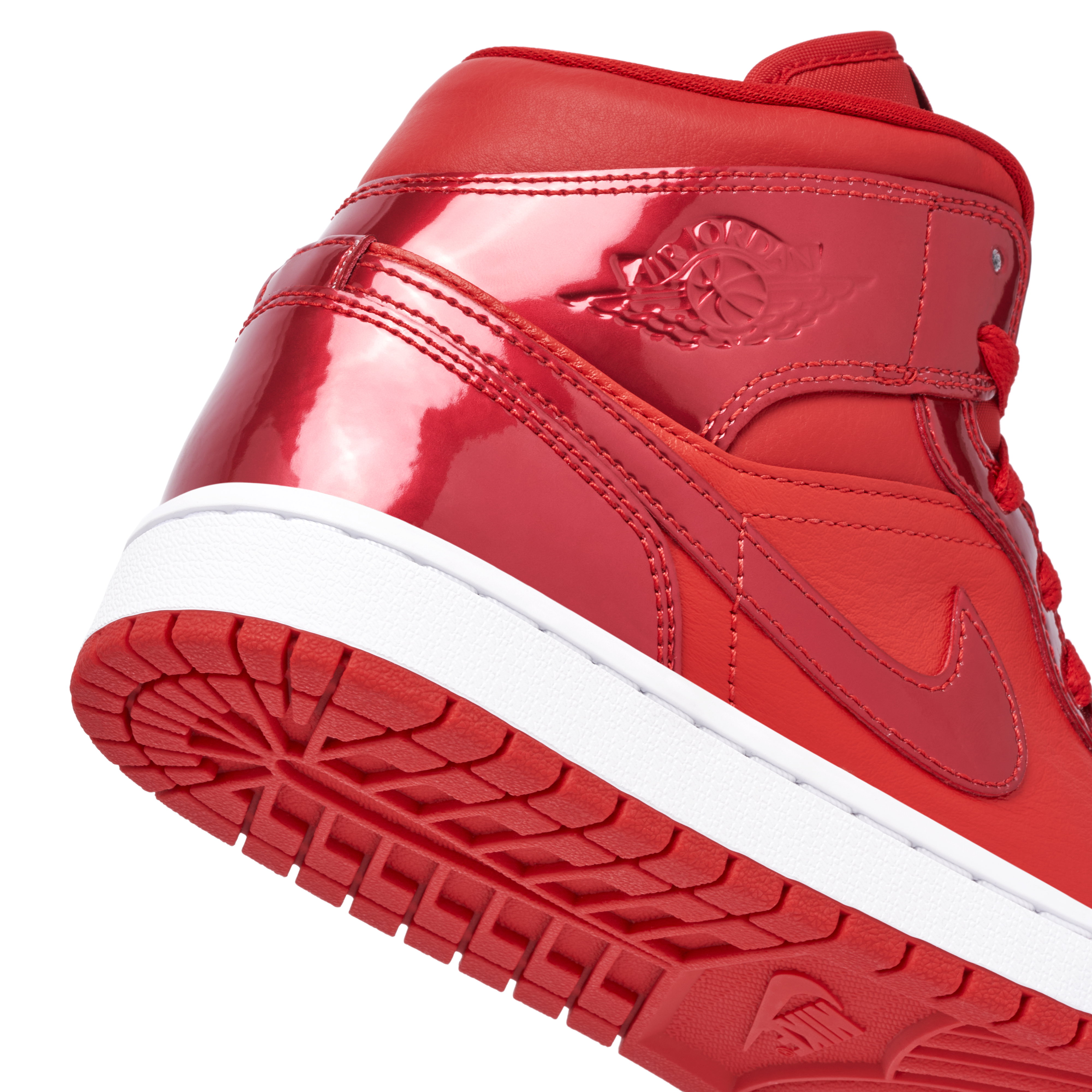 Air Jordan 1 Mid SE Red Pomegranate Womens | DH5894-600 | Laced