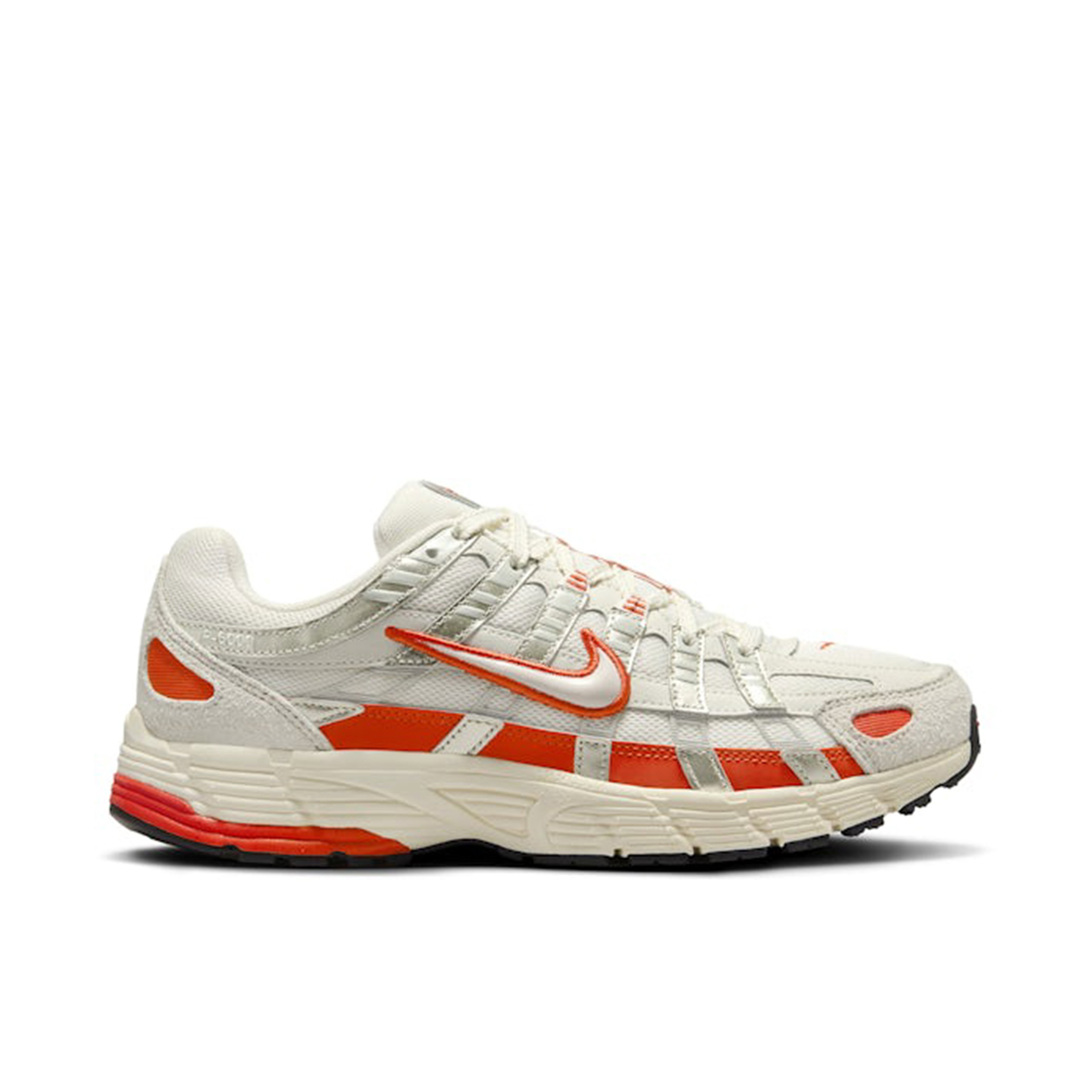 Nike P-6000 Sail Pale Ivory Light Bone Picante Red Womens