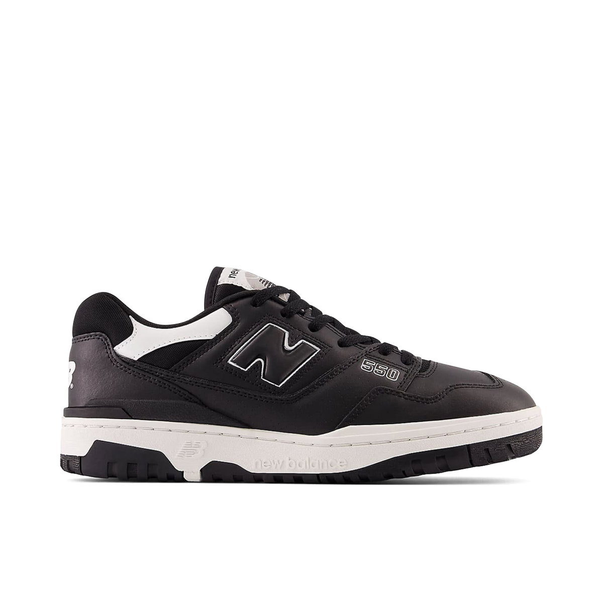 New Balance 550 Sneakers Mens Size 11 Black White Athletic Trainer BB550SV1 New Balance 550 White Black Men main image 4