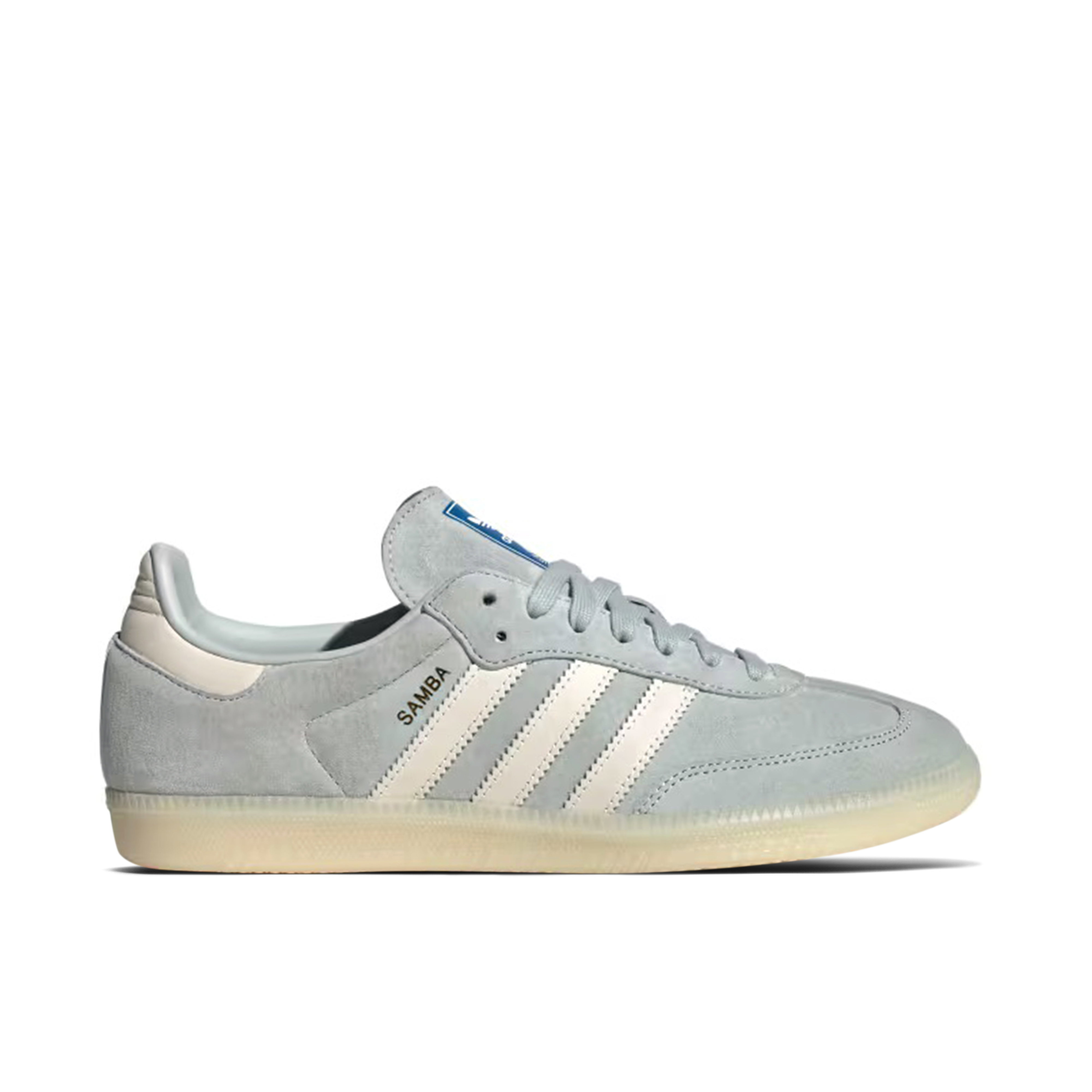 Adidas Samba OG Wonder Silver Chalk White | IG6177 | Laced
