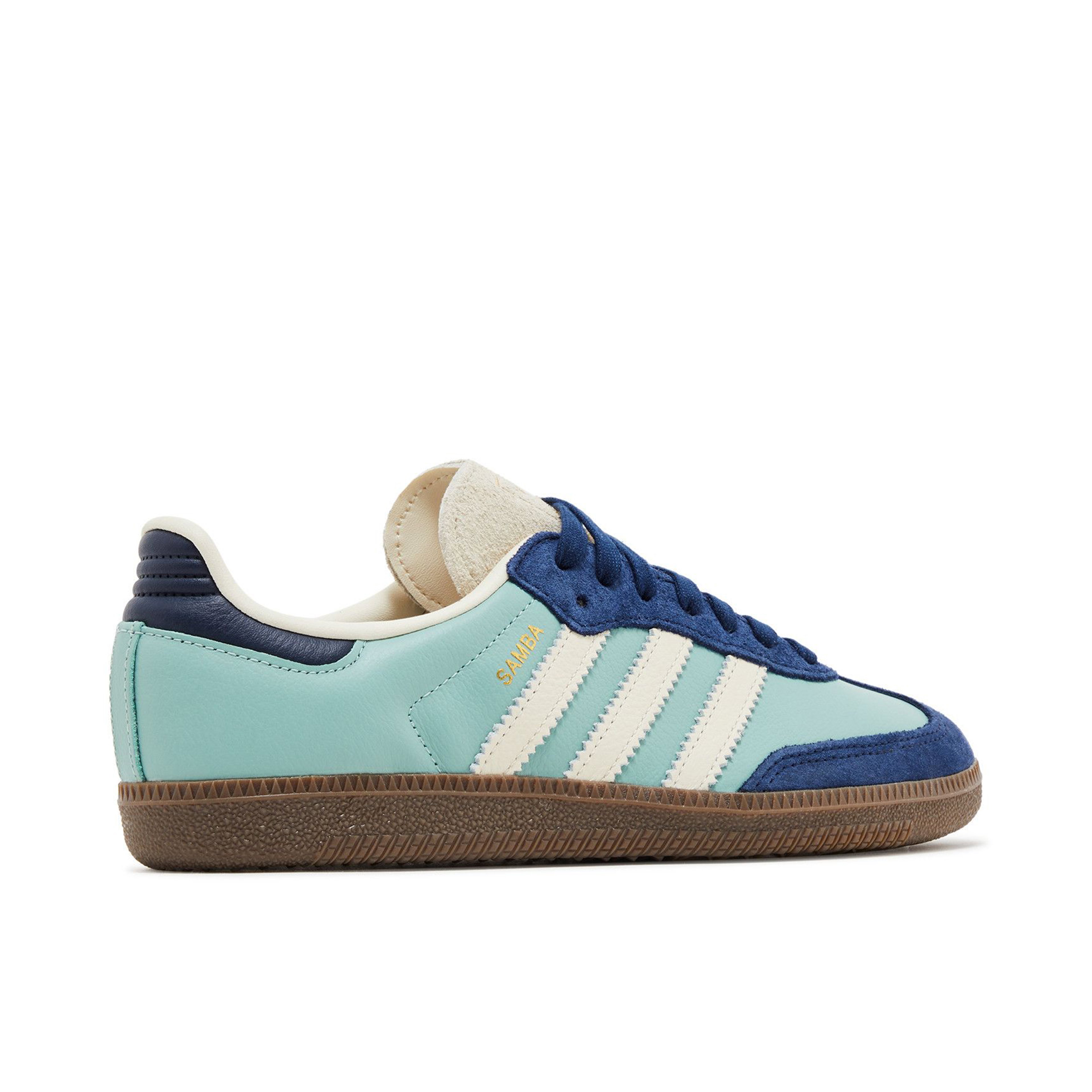 Adidas Samba OG Hazy Green Night Indigo Womens