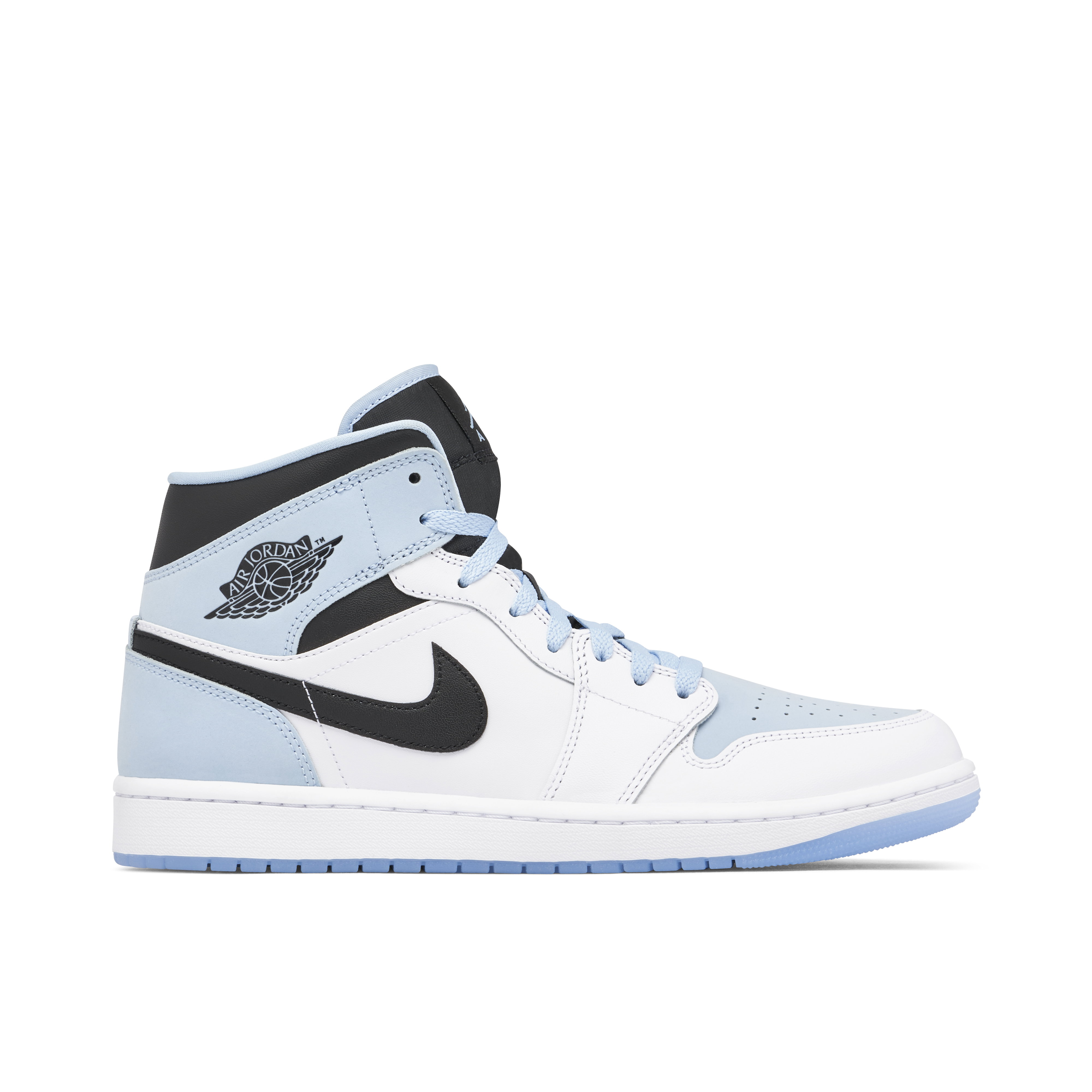Air Jordan 1 Mid White Black Blue | DV1308-104 | Laced
