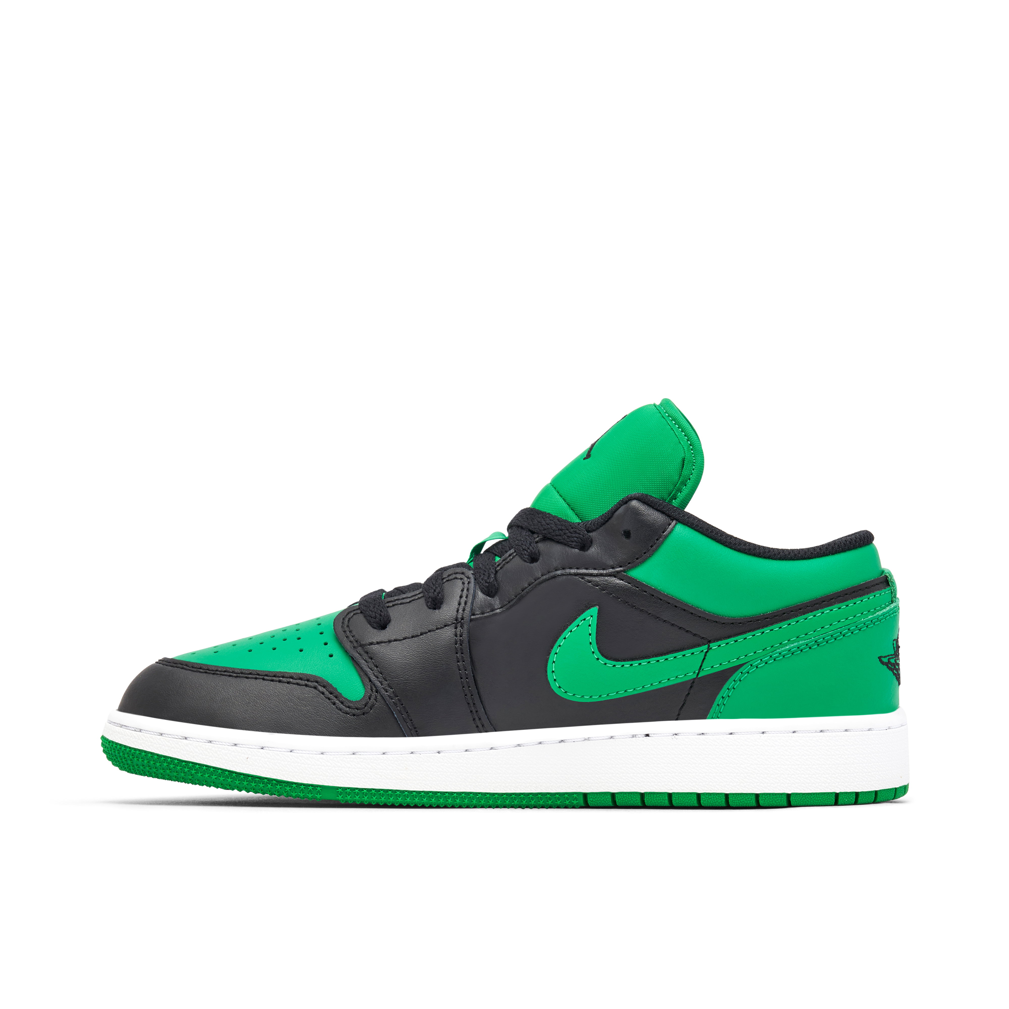 靴 NIKE Air Jordan 1 LOW GS 553560-065 Air Jordan 1 Low Lucky Green GS | 553560-065 | Laced
