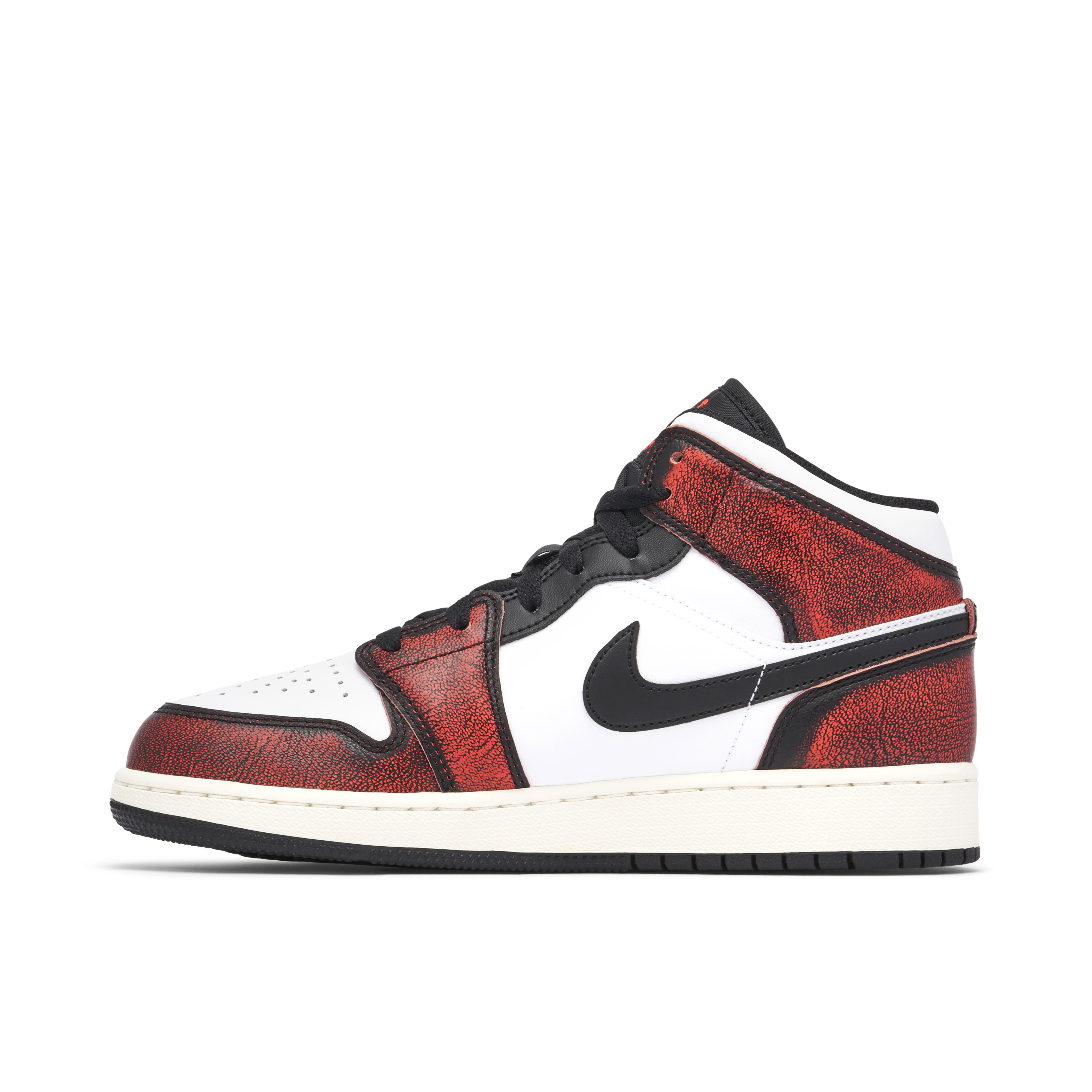 Air Jordan 1 Mid SE Black Infrared 23 GS | FB0568-006 | Laced