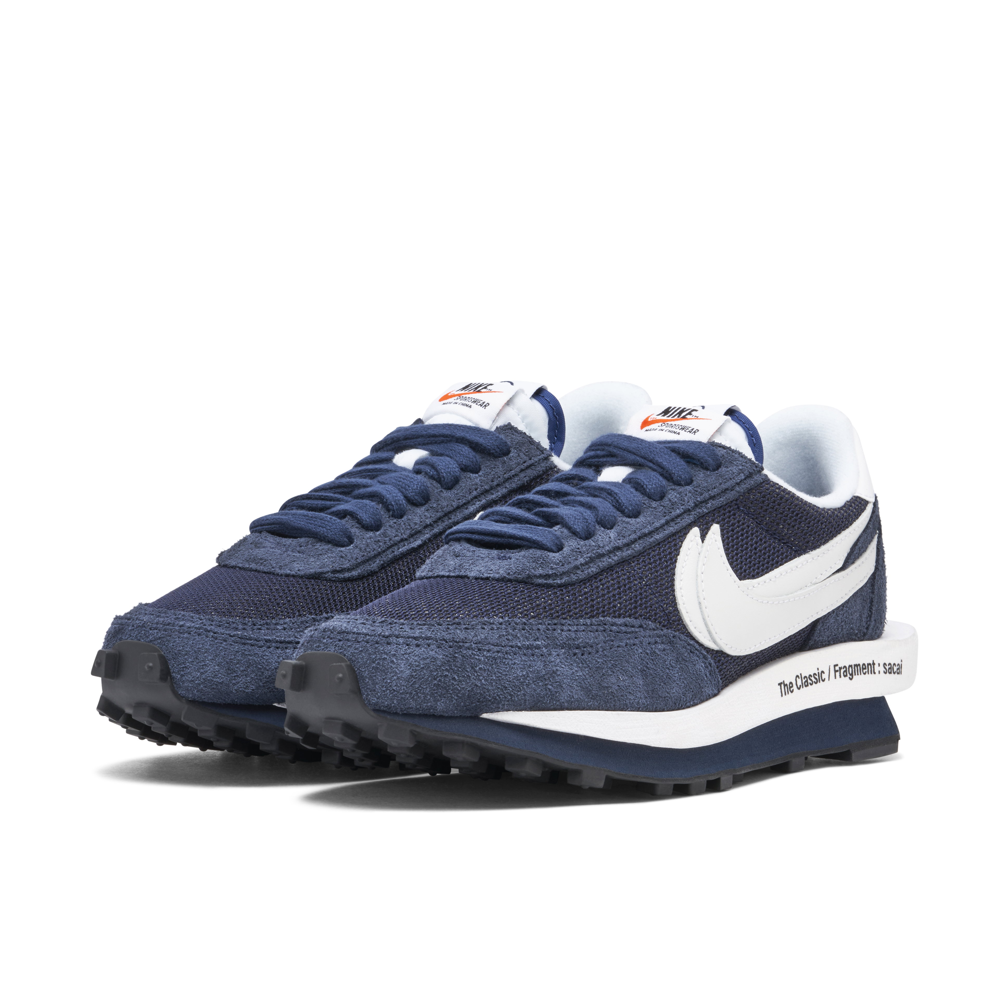 Nike LDWaffle x Fragment Design x sacai Blue Void