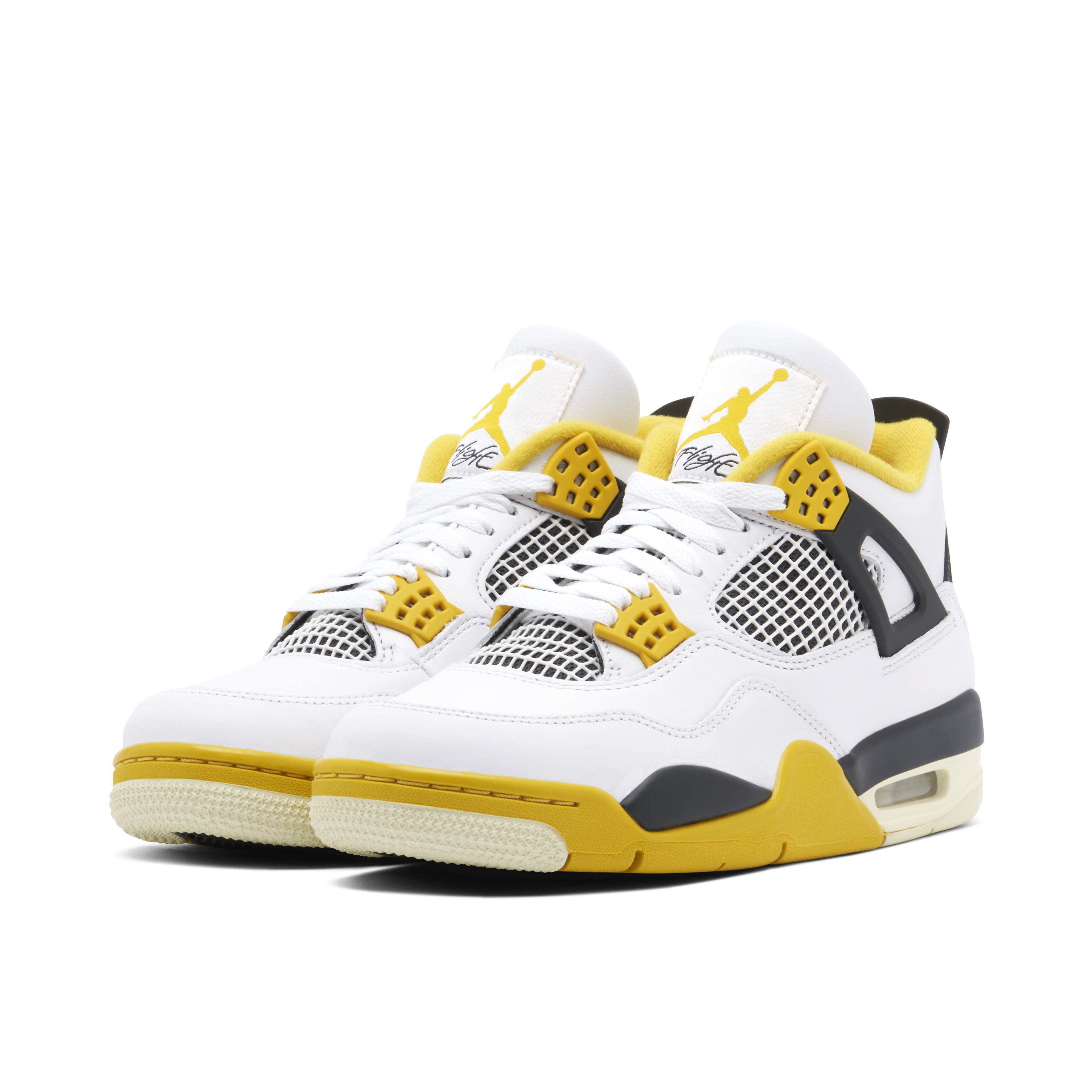 Air Jordan 4 Vivid Sulfur Womens | AQ9129-101 | Laced